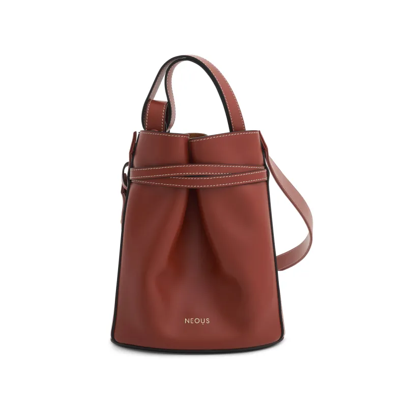 Sigma Small Bucket Bag in Cognac sold by MARAIS