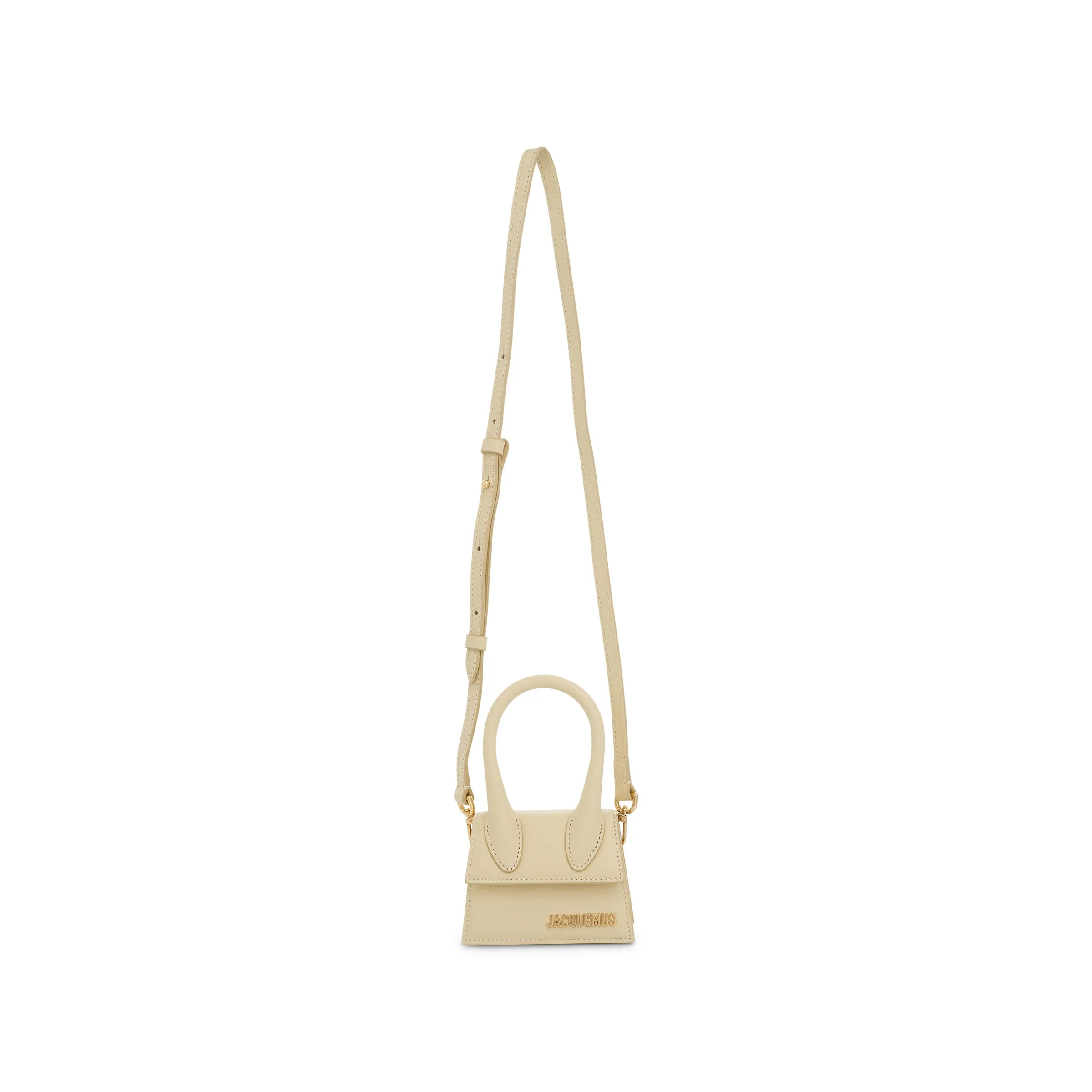 Le Chiquito Mini Leather Bag in Ivory sold by MARAIS product image thumbnail 4