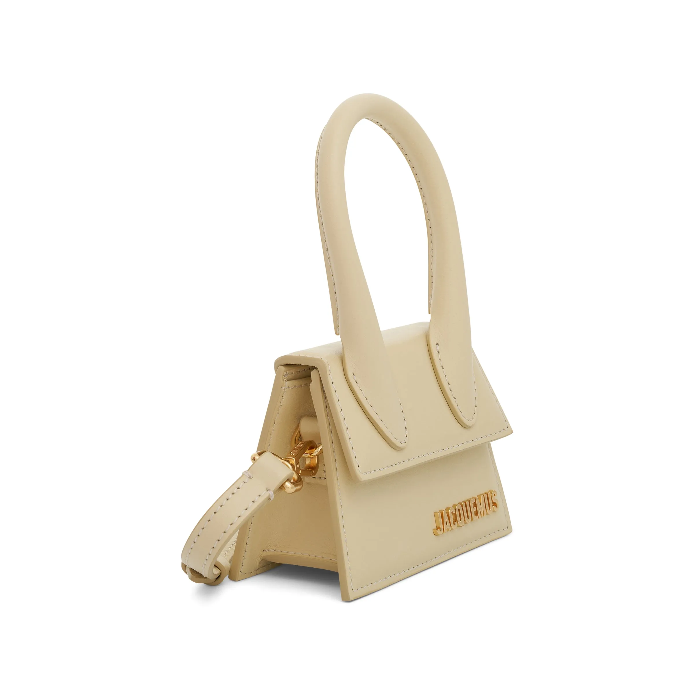 Le Chiquito Mini Leather Bag in Ivory sold by MARAIS product image thumbnail 2