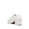 Pablo Lace-Up Pumps in White sold by MARAIS