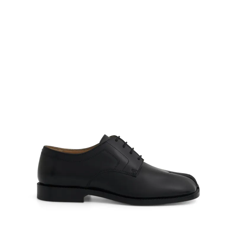 Tabi Lace-ups Shoes in Black sold by MARAIS