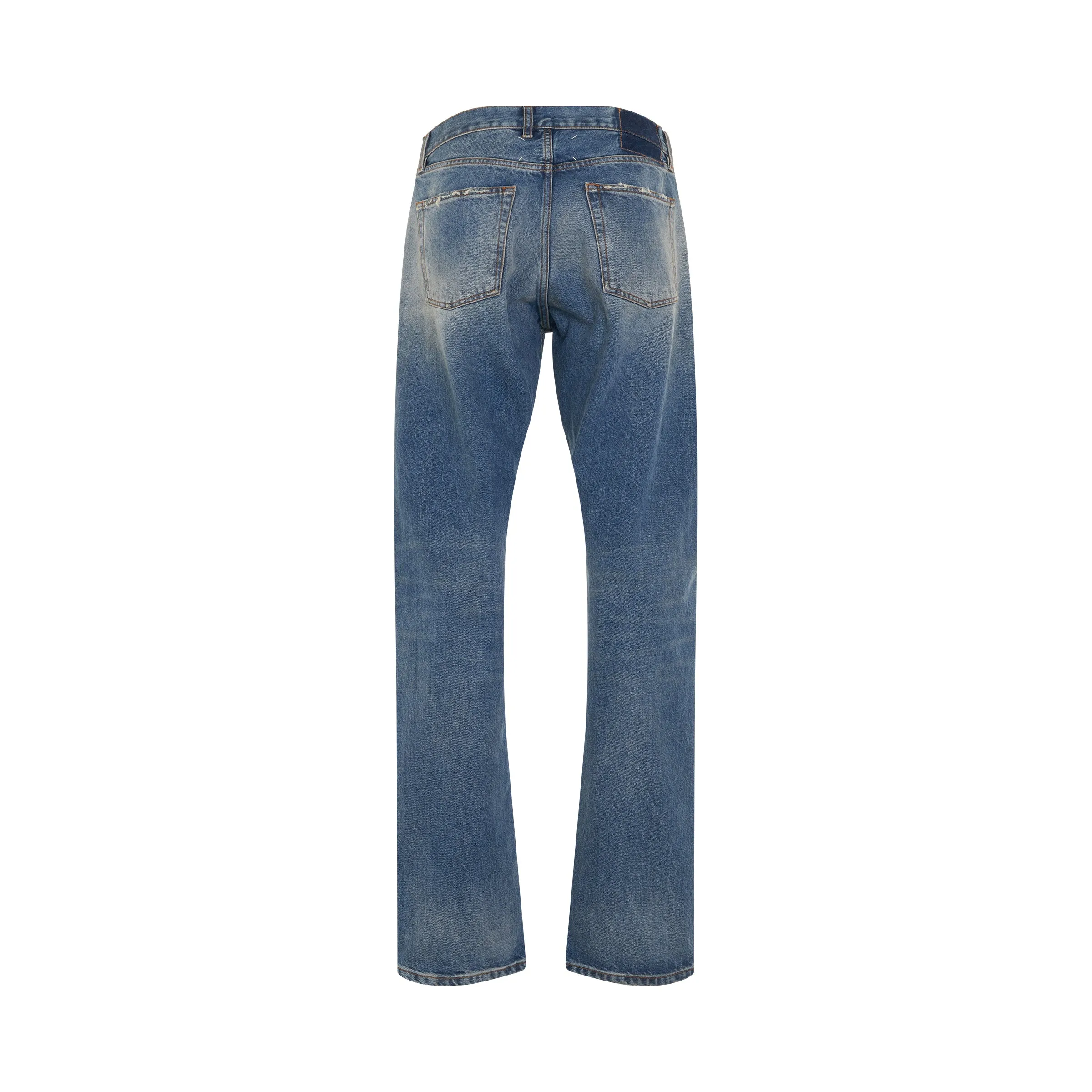 Relaxed Fit Jeans in Light Wash sold by MARAIS product image thumbnail 4