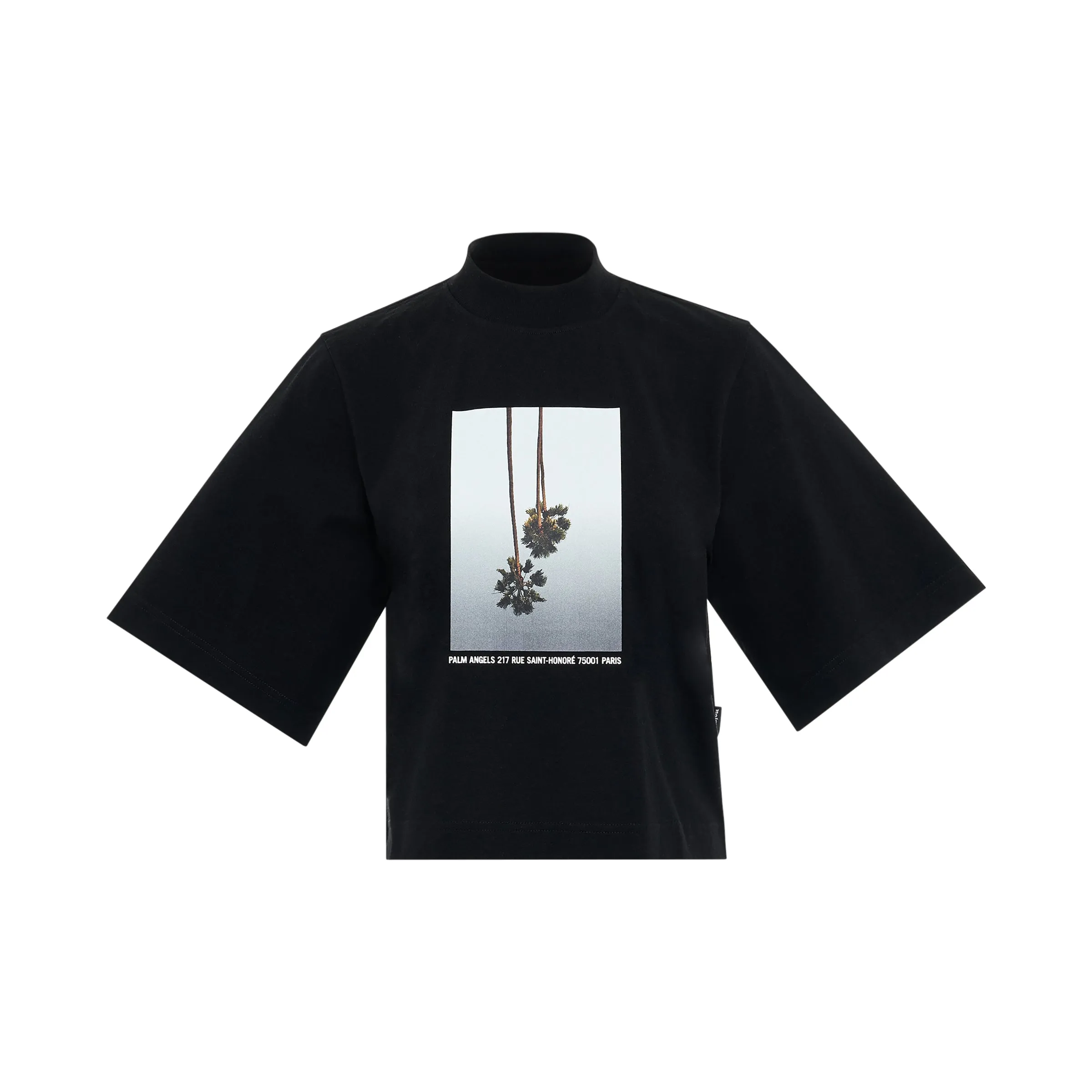 Mirage Boxy T-Shirt in Black sold by MARAIS