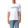 Amiri Core Logo T-Shirt in White/Black sold by MARAIS