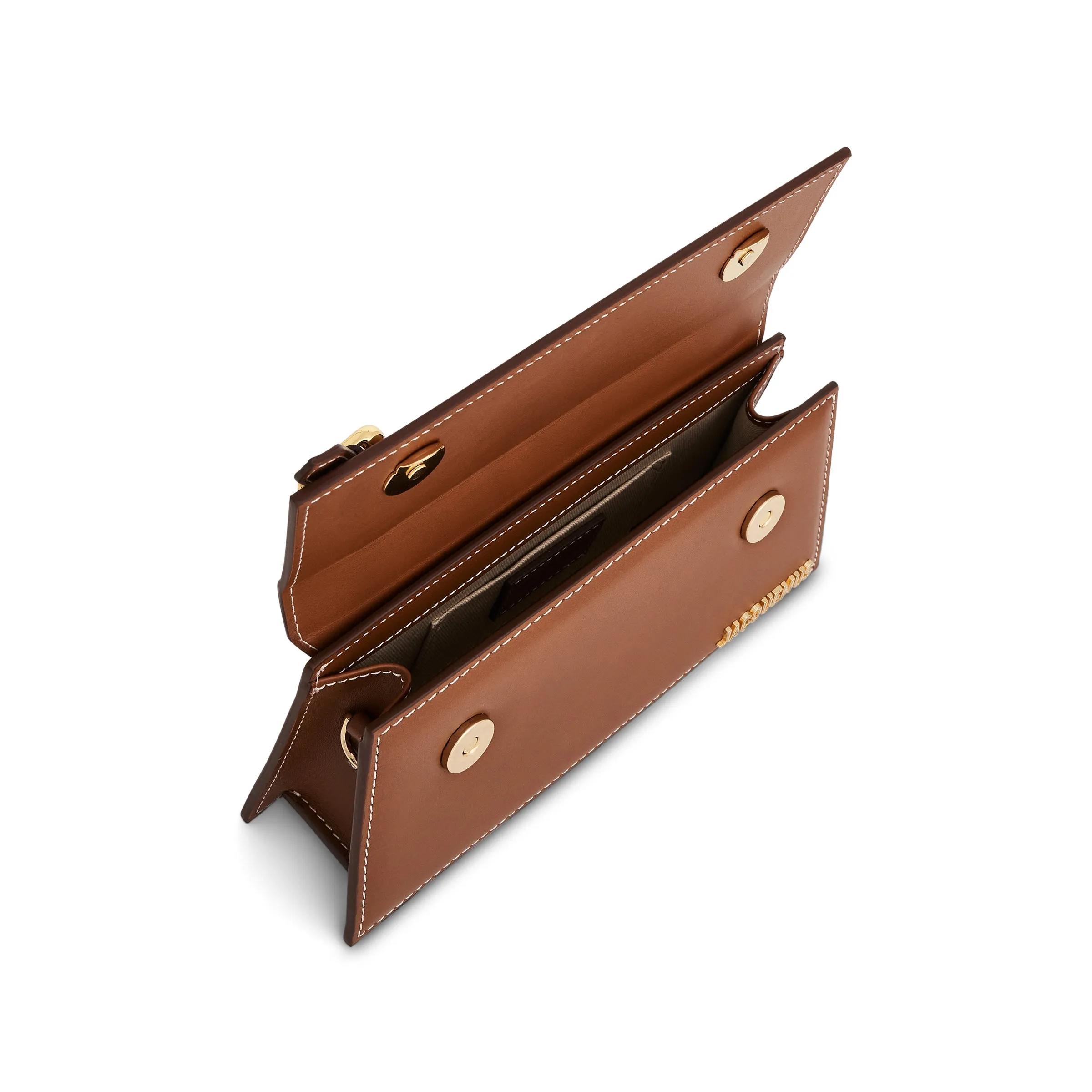 Le Chiquito Long Boucle Leather Bag in Light Brown 2 sold by MARAIS product image thumbnail 5