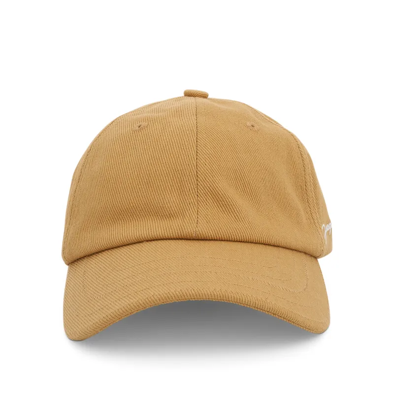 Signature Logo Baseball Cap in Beige sold by MARAIS