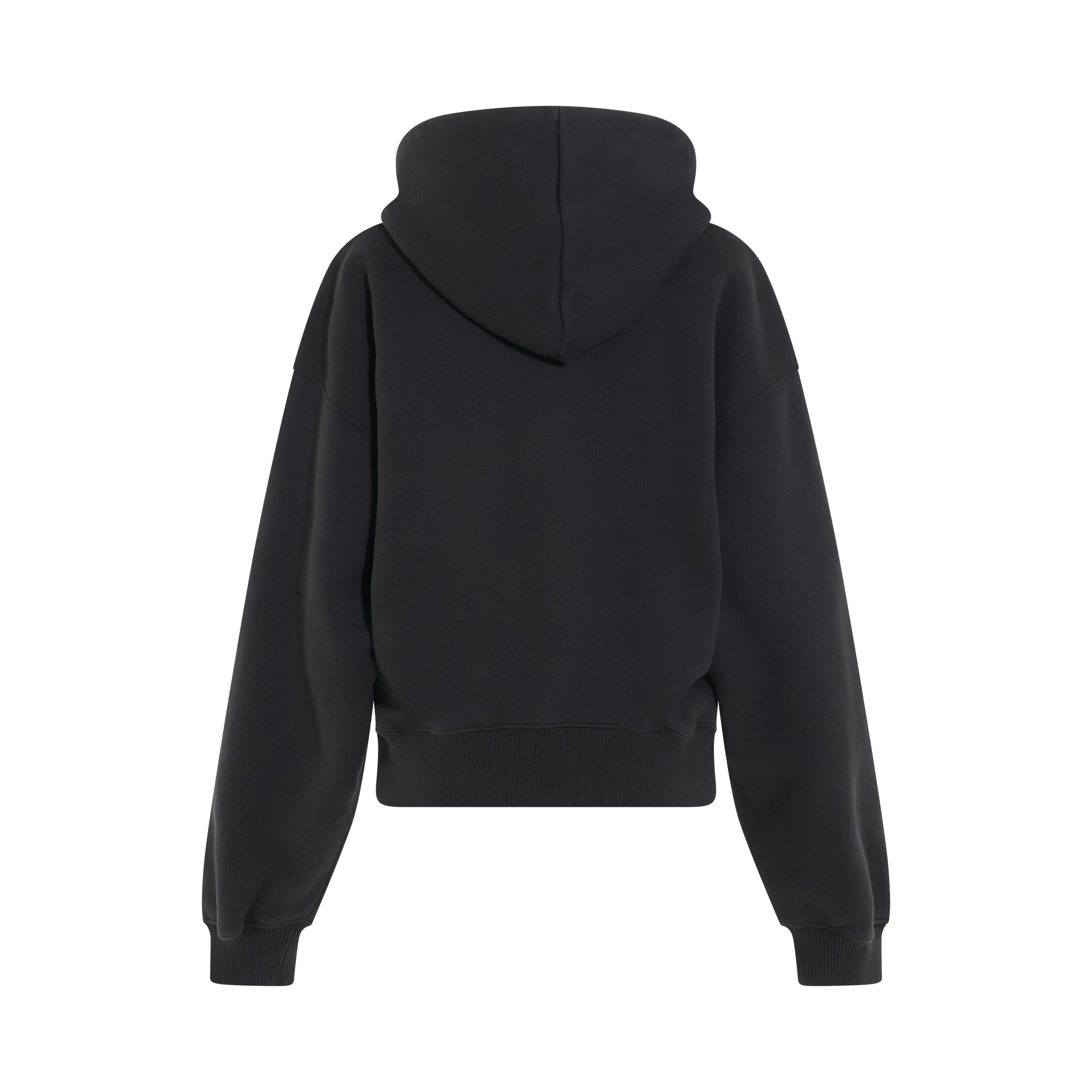 Logo Stencil Oversize Hoodie in Black sold by MARAIS product image thumbnail 4