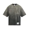 Sun Faded T-Shirt in Black sold by MARAIS
