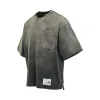 Sun Faded T-Shirt in Black sold by MARAIS