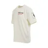Preston Racing Short Sleeve T-Shirt in White/Black sold by MARAIS