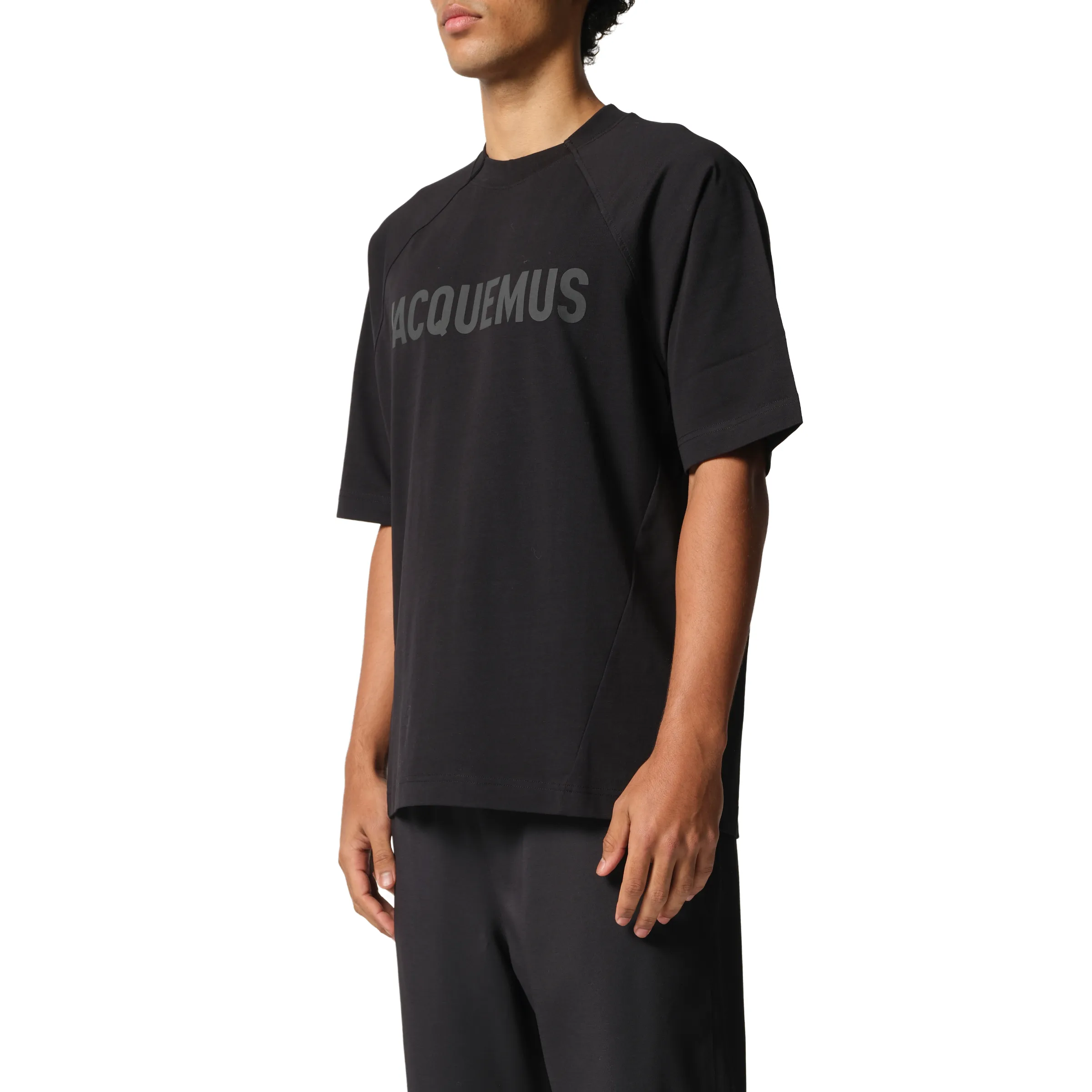 Le T-Shirt Typo in Black sold by MARAIS product image thumbnail 5