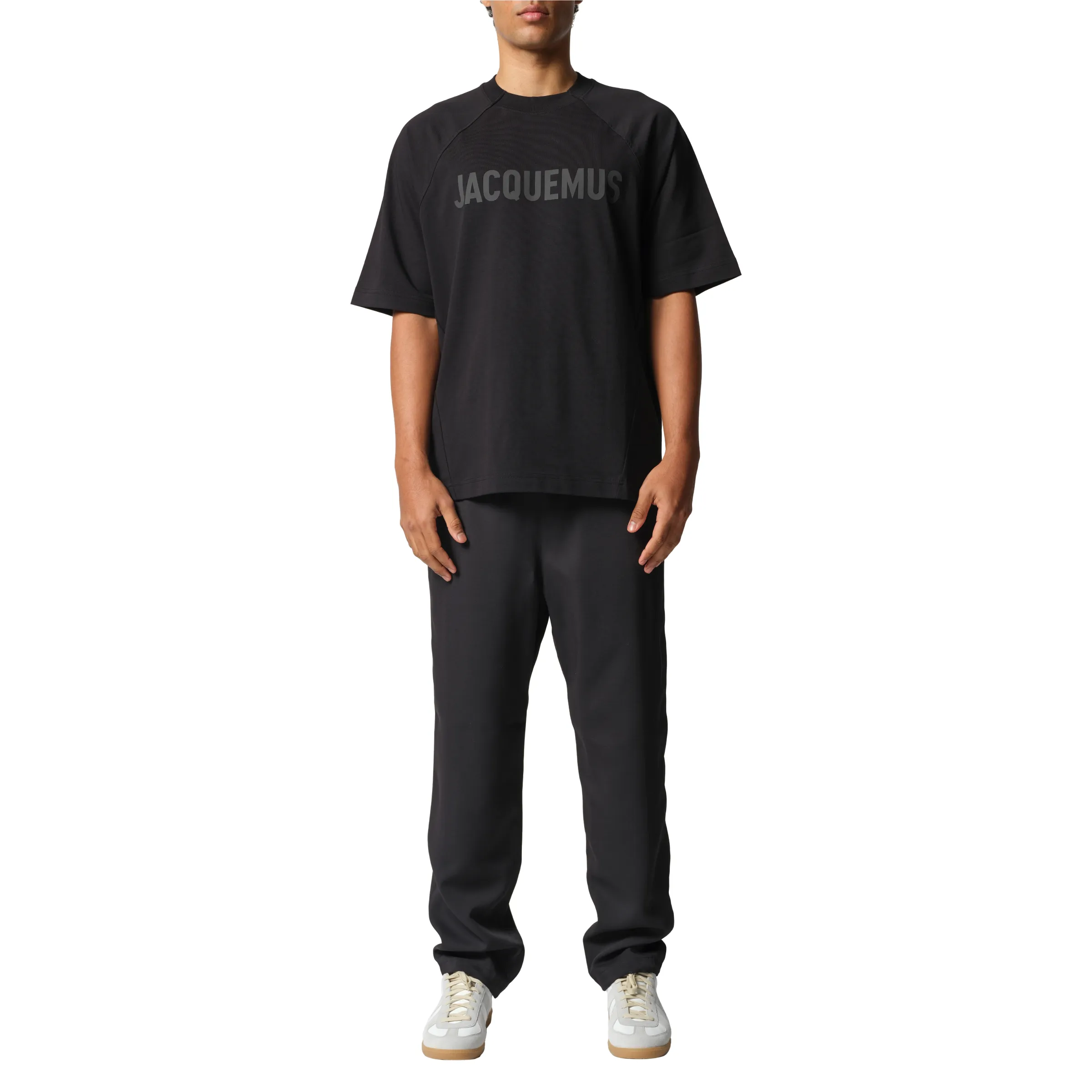 Le T-Shirt Typo in Black sold by MARAIS product image thumbnail 4