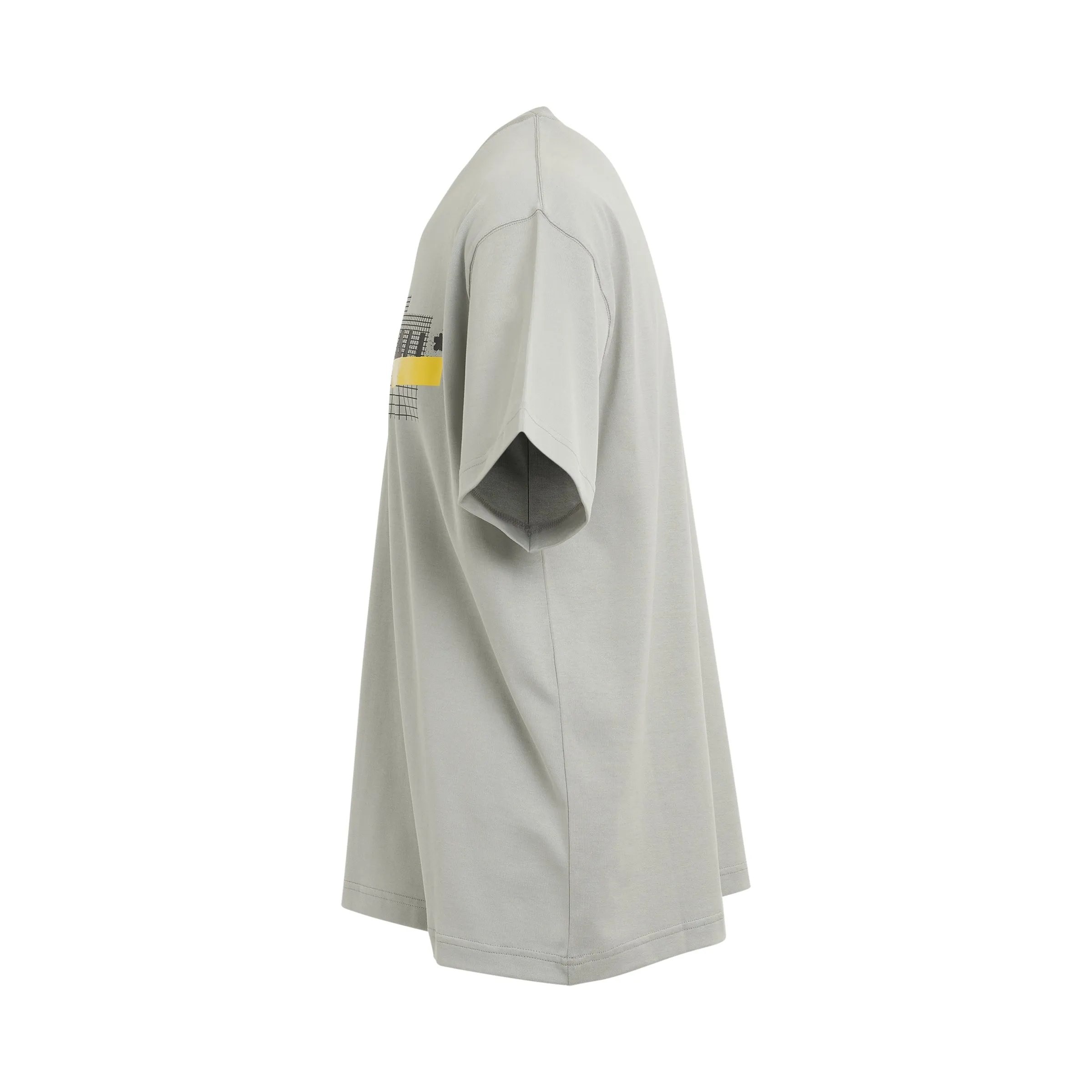 Grid Logo T-Shirt in Light Grey sold by MARAIS product image thumbnail 3