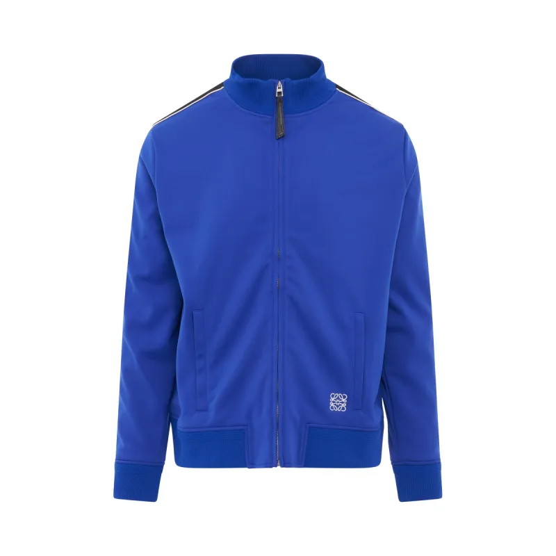 Tracksuit Jacket in Blue Klein/Black sold by MARAIS