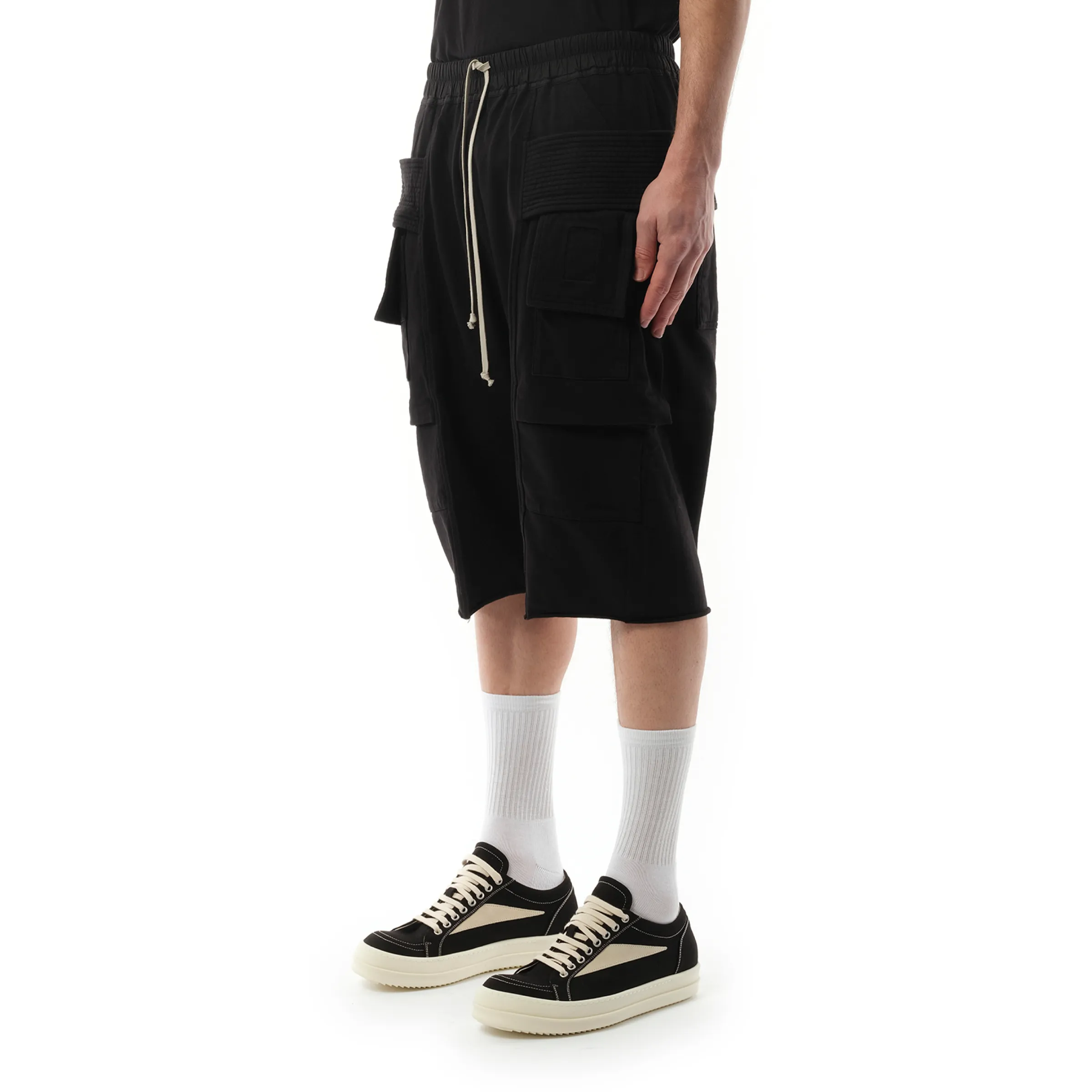 Creatch Cargo Pods Shorts in Black sold by MARAIS product image thumbnail 5