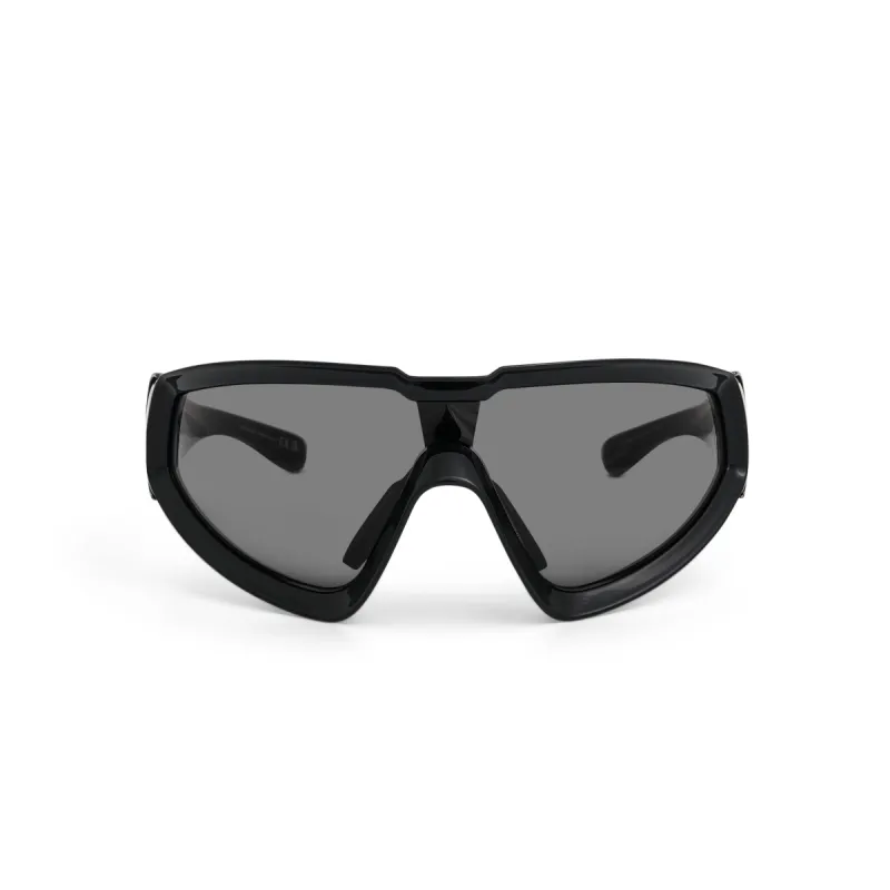 Moncler x Rick Owens Wrapid Sunglasses in Black sold by MARAIS