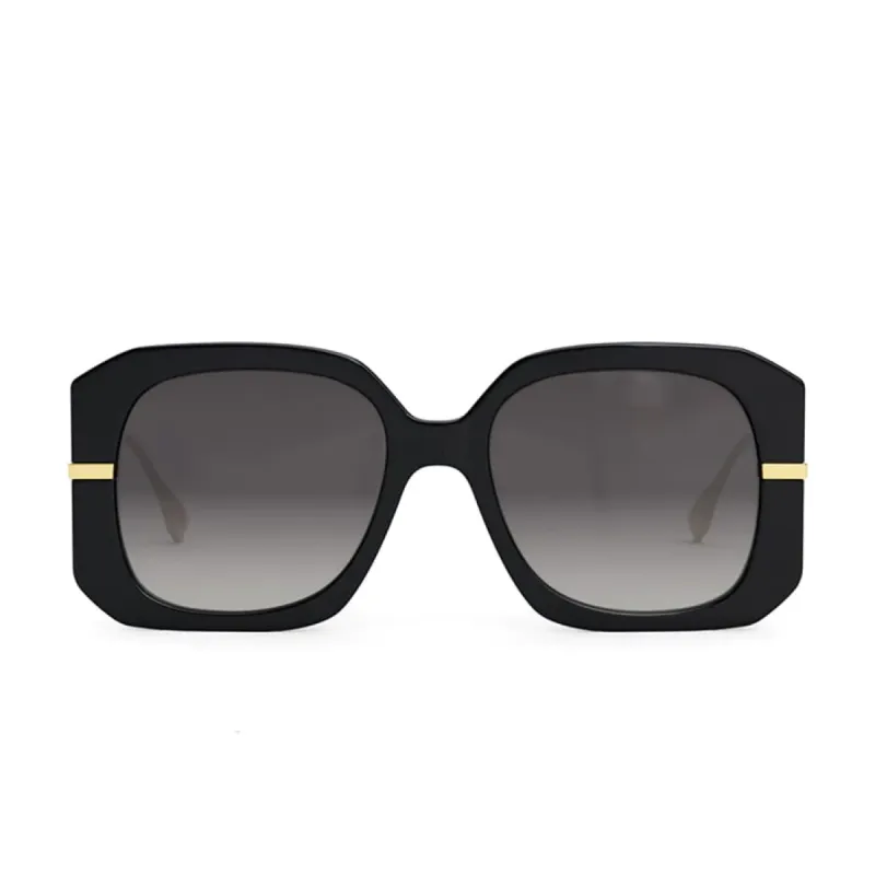 Fendi FE40065F 5601B Acetate Sunglasses in Black sold by MARAIS