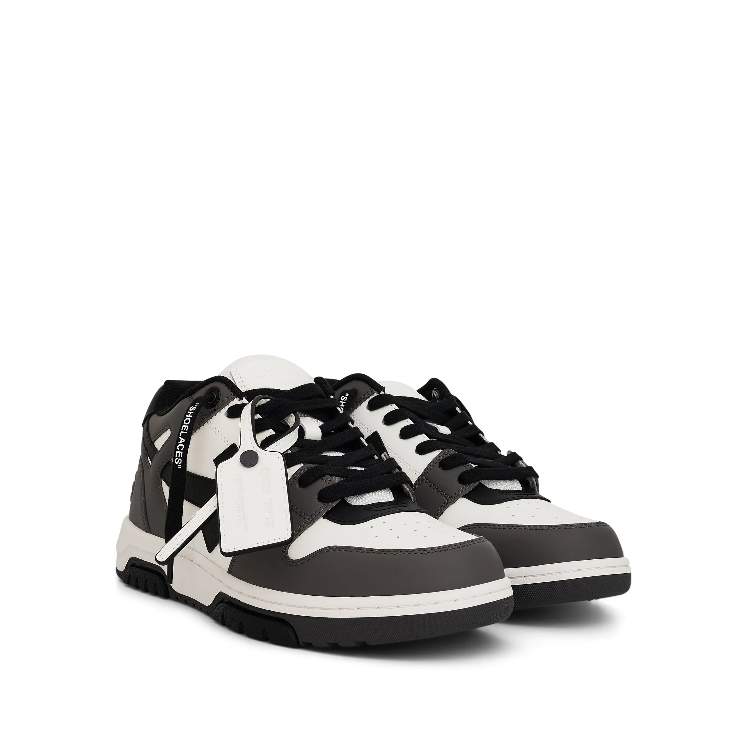 Out of Office Calf Leather Sneaker Dark Grey/Black sold by MARAIS product image thumbnail 2