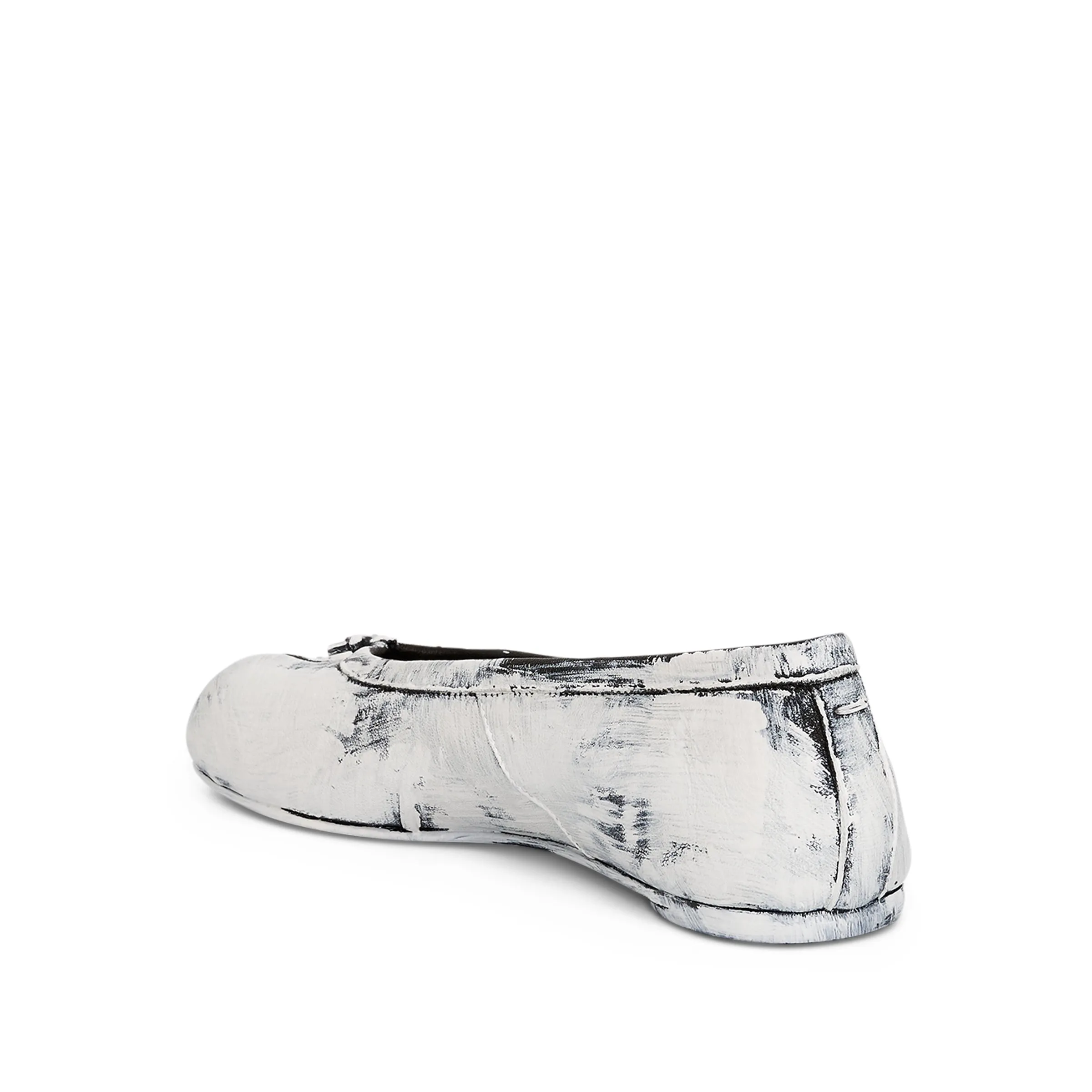 New Tabi Ballerina Shoes in Black/White sold by MARAIS product image thumbnail 3