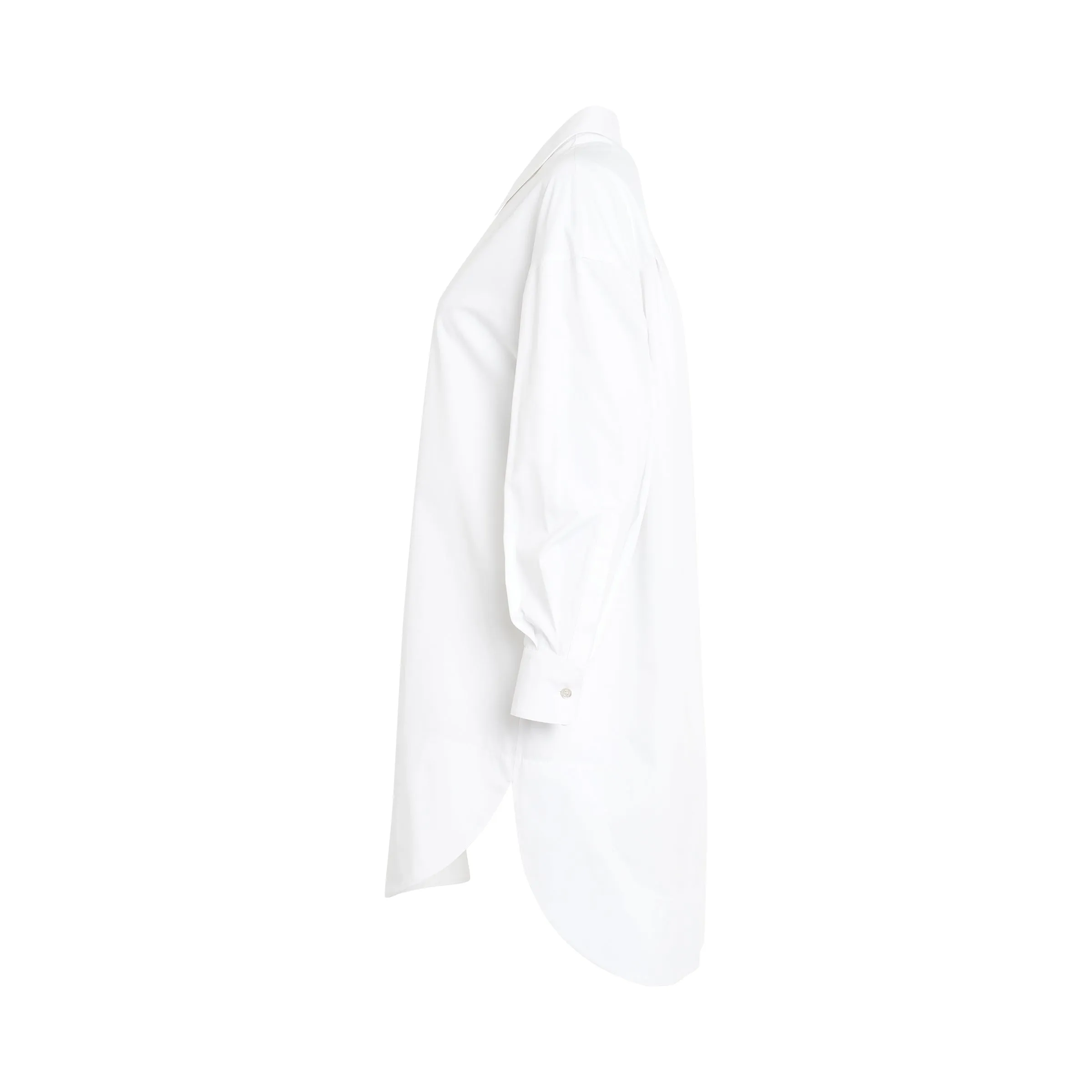 Mini Shirt Dress in White sold by MARAIS product image thumbnail 3