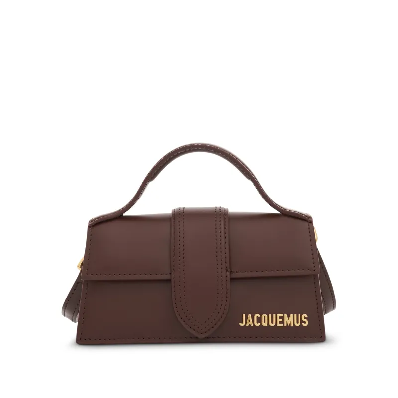 Le Bambino Mini Leather Bag in Brown sold by MARAIS