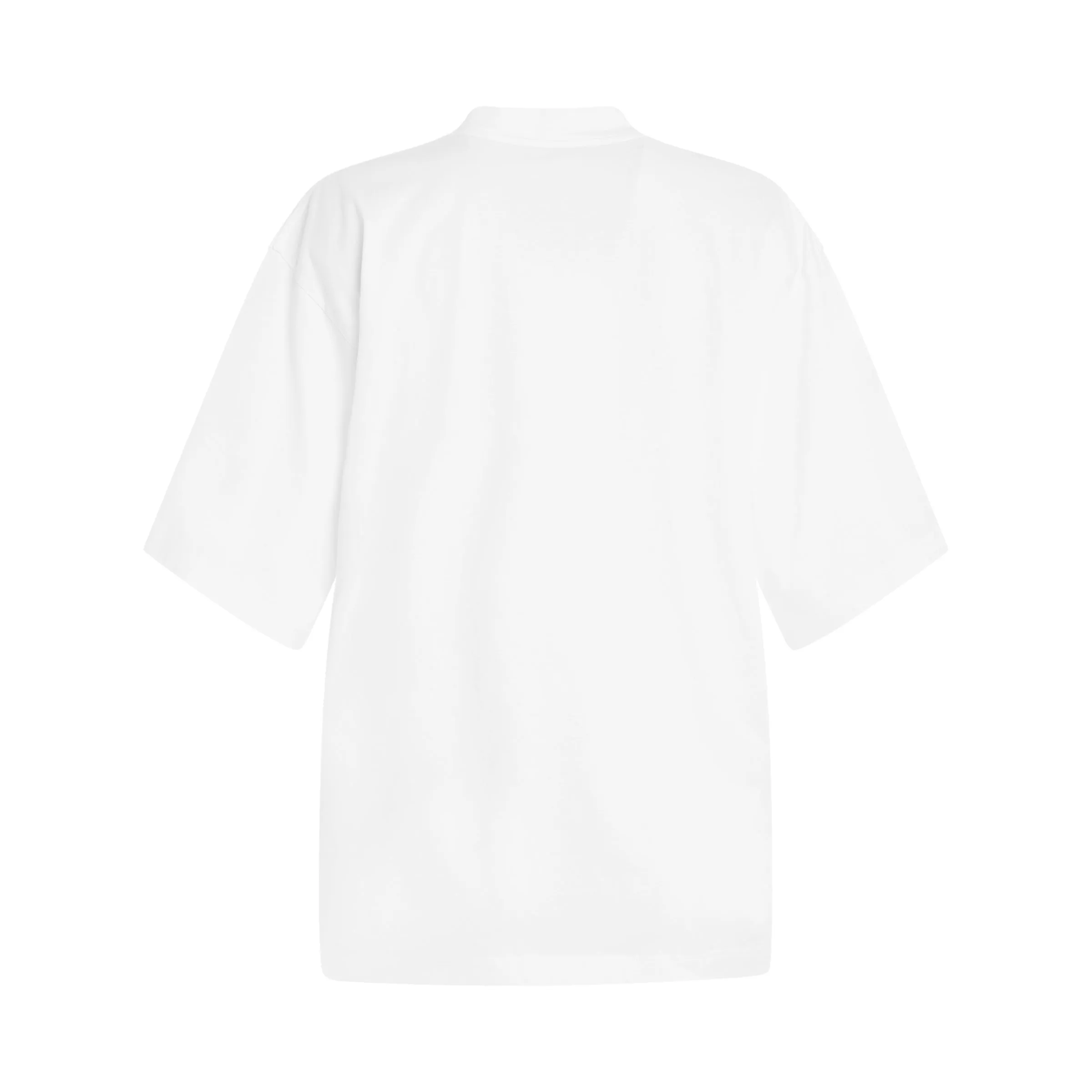 Curved Logo T-Shirt in White sold by MARAIS product image thumbnail 4