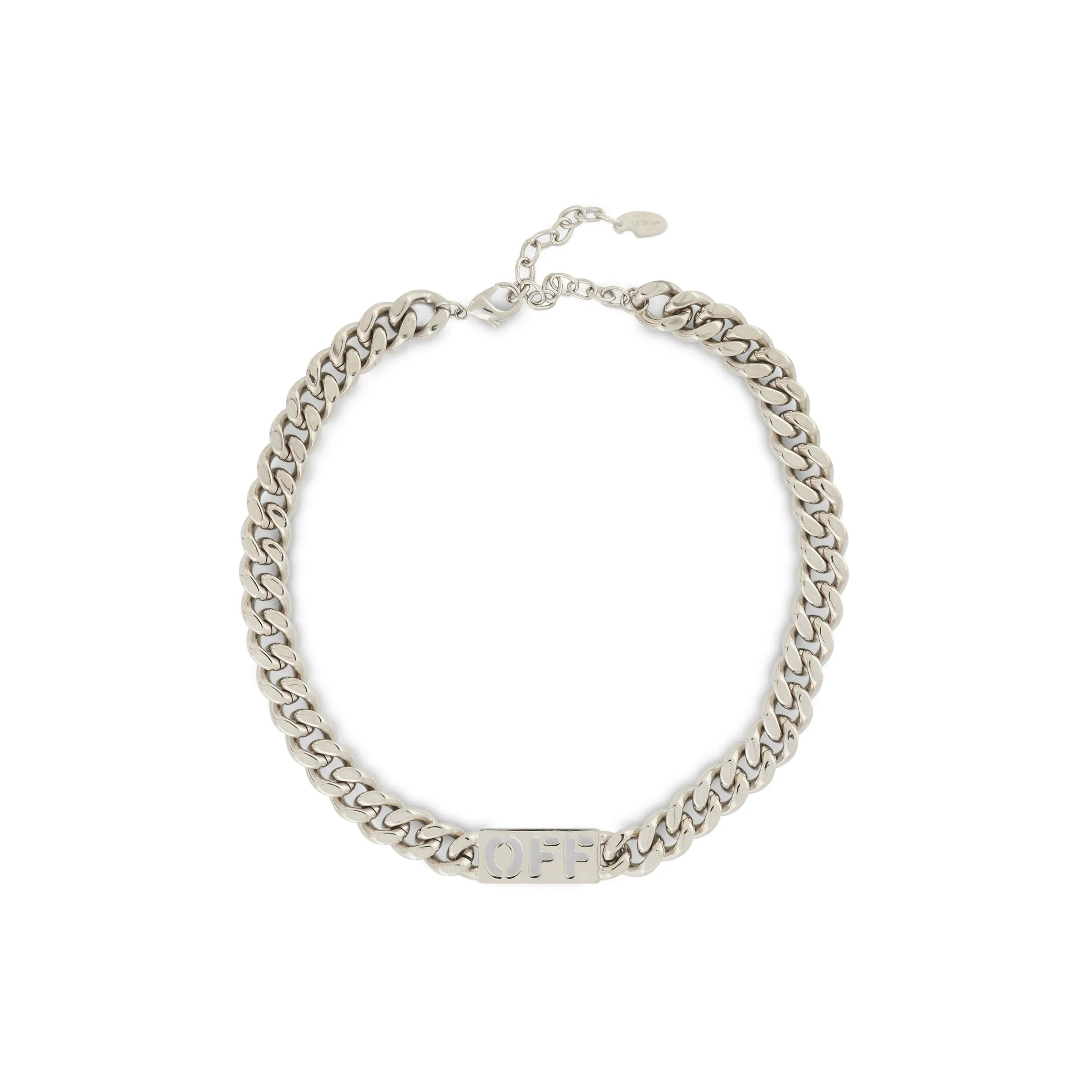 Off Chain Necklace in Silver sold by MARAIS