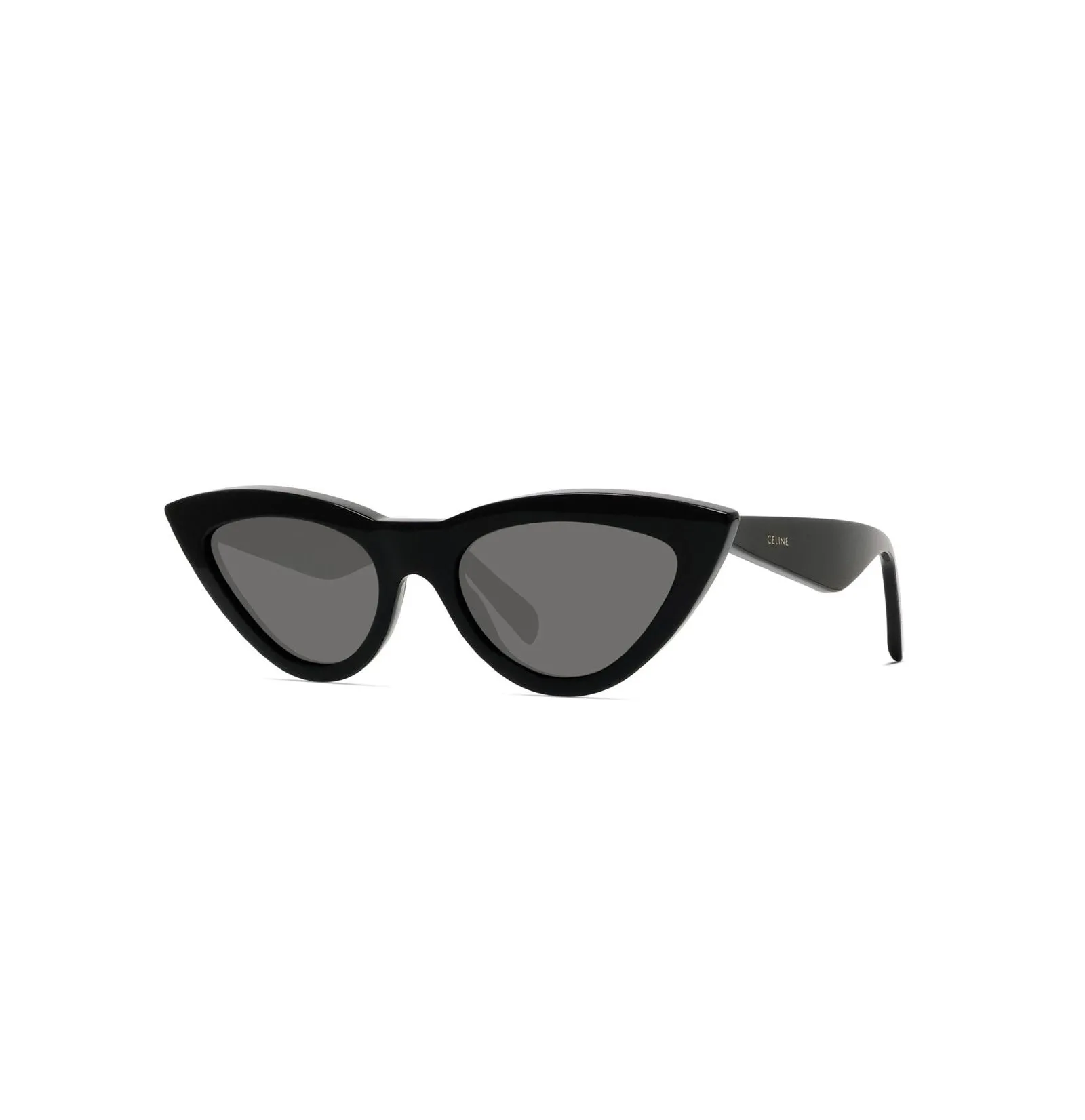 CL4019IN Cateye Sunglasses with Smoke Lens in Black sold by MARAIS