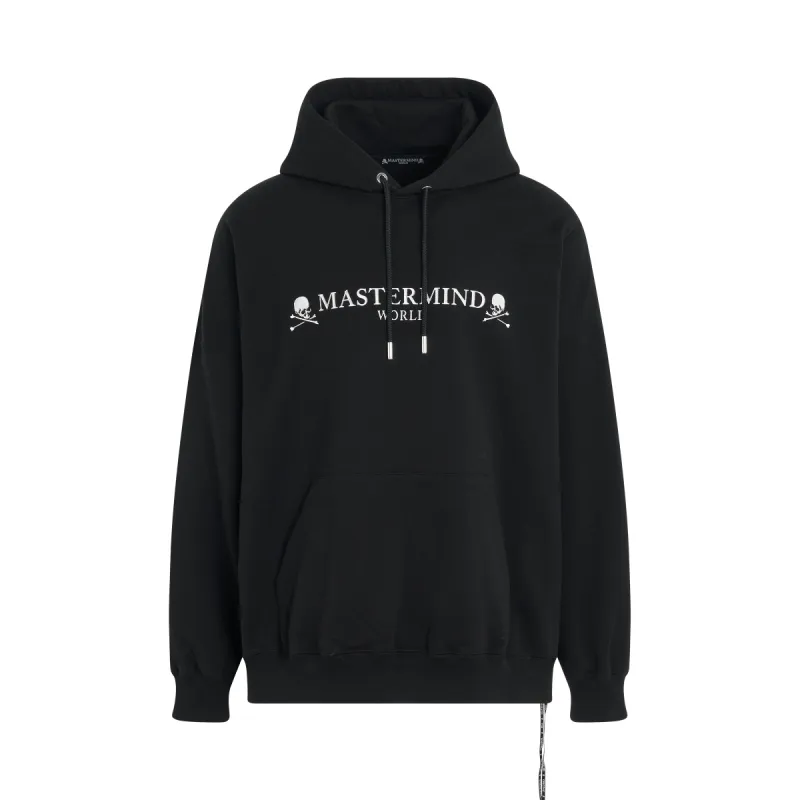 Embroiderish Oversized Hoodie in Black sold by MARAIS