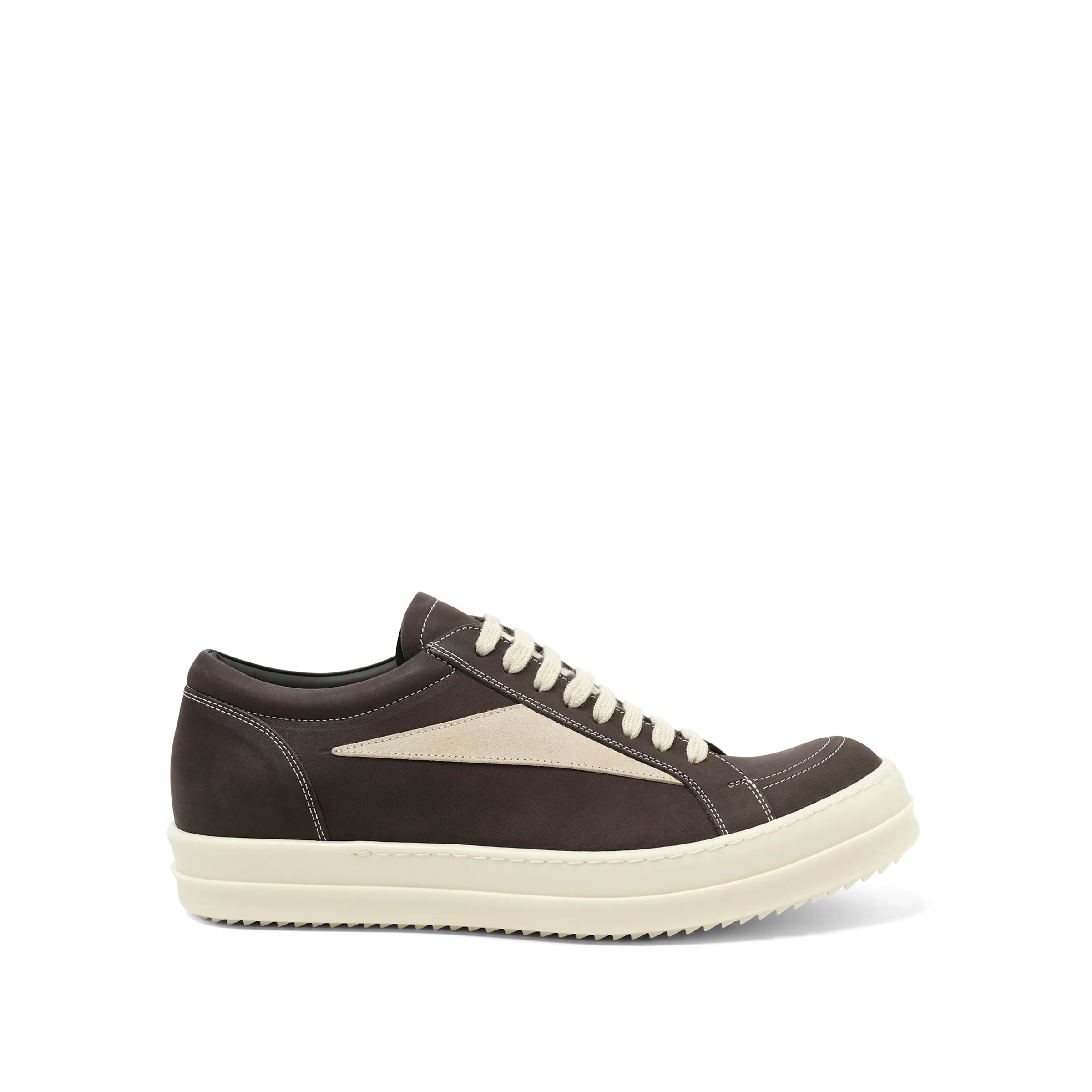 Grey Wolf Nubuk Vintage Sneaker in Dark Dust sold by MARAIS