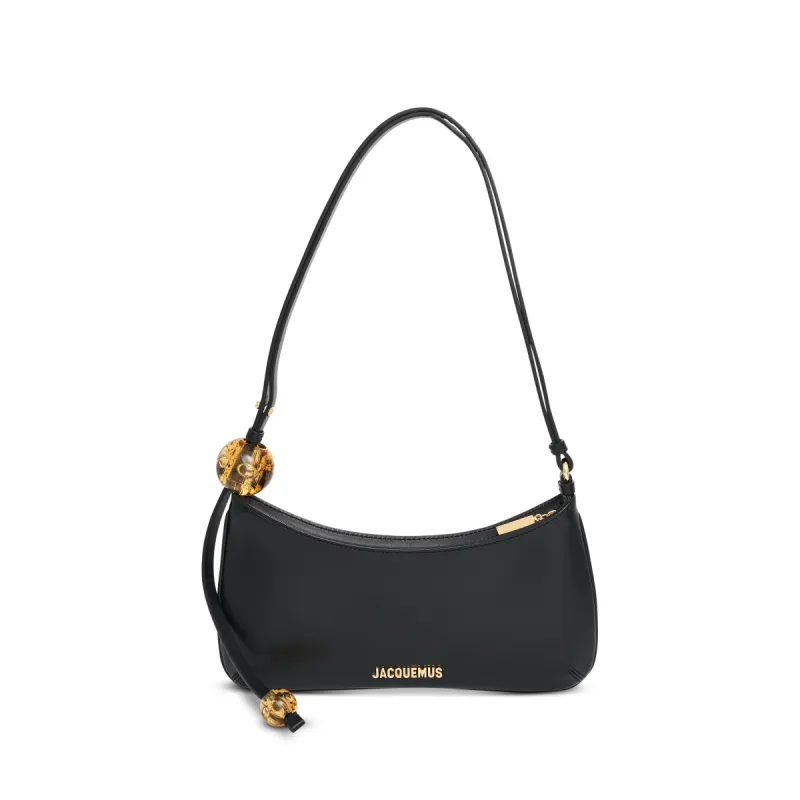 Le Bisou Perle Leather Bag in Black sold by MARAIS