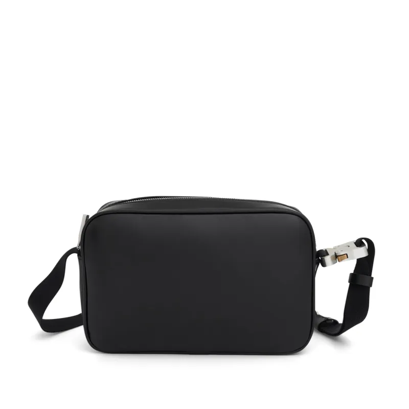 Leather Buckle Crossbody Bag in Black sold by MARAIS