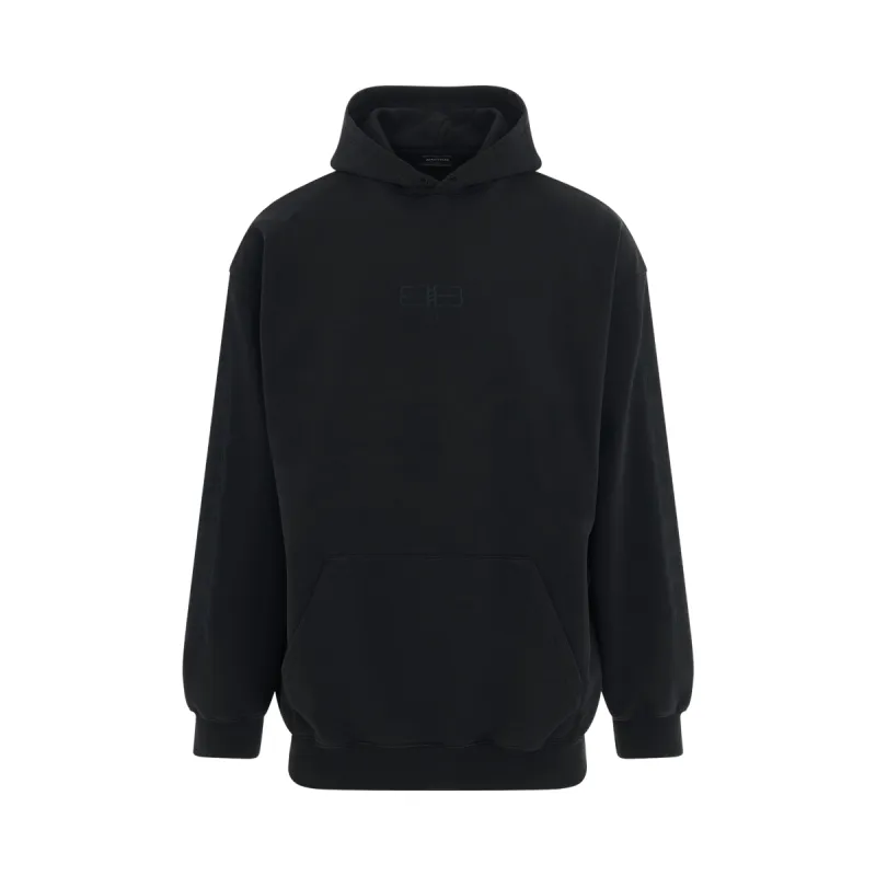 Medium Fit Hoodie in Washed Black sold by MARAIS