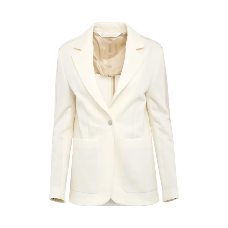 Classic Track Blazer in Beige/Off White sold by MARAIS