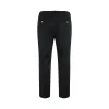 Straight Tailored Wool Pants in Black sold by MARAIS