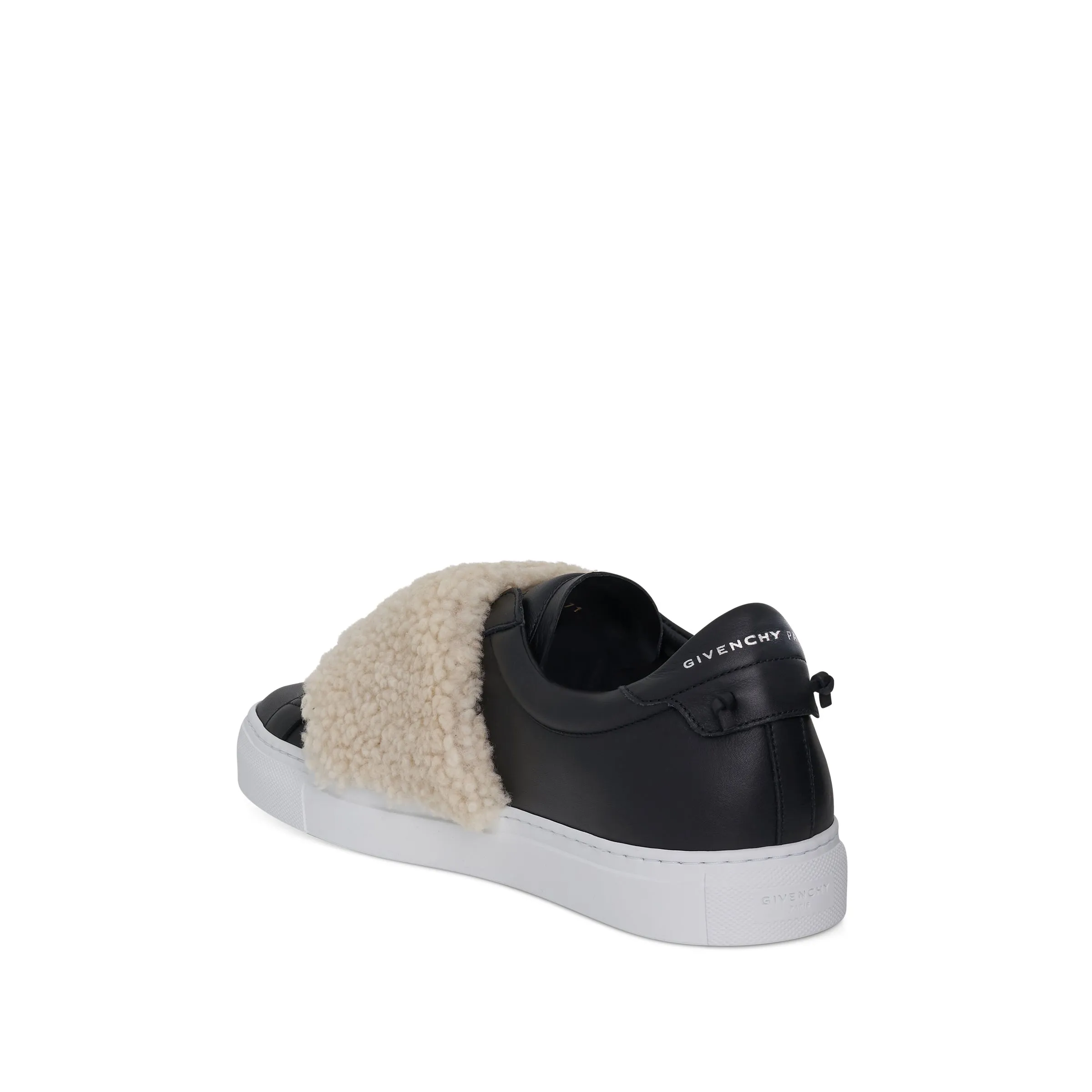 Urban Street Elastic Band Sneaker in Black/Natural sold by MARAIS product image thumbnail 3