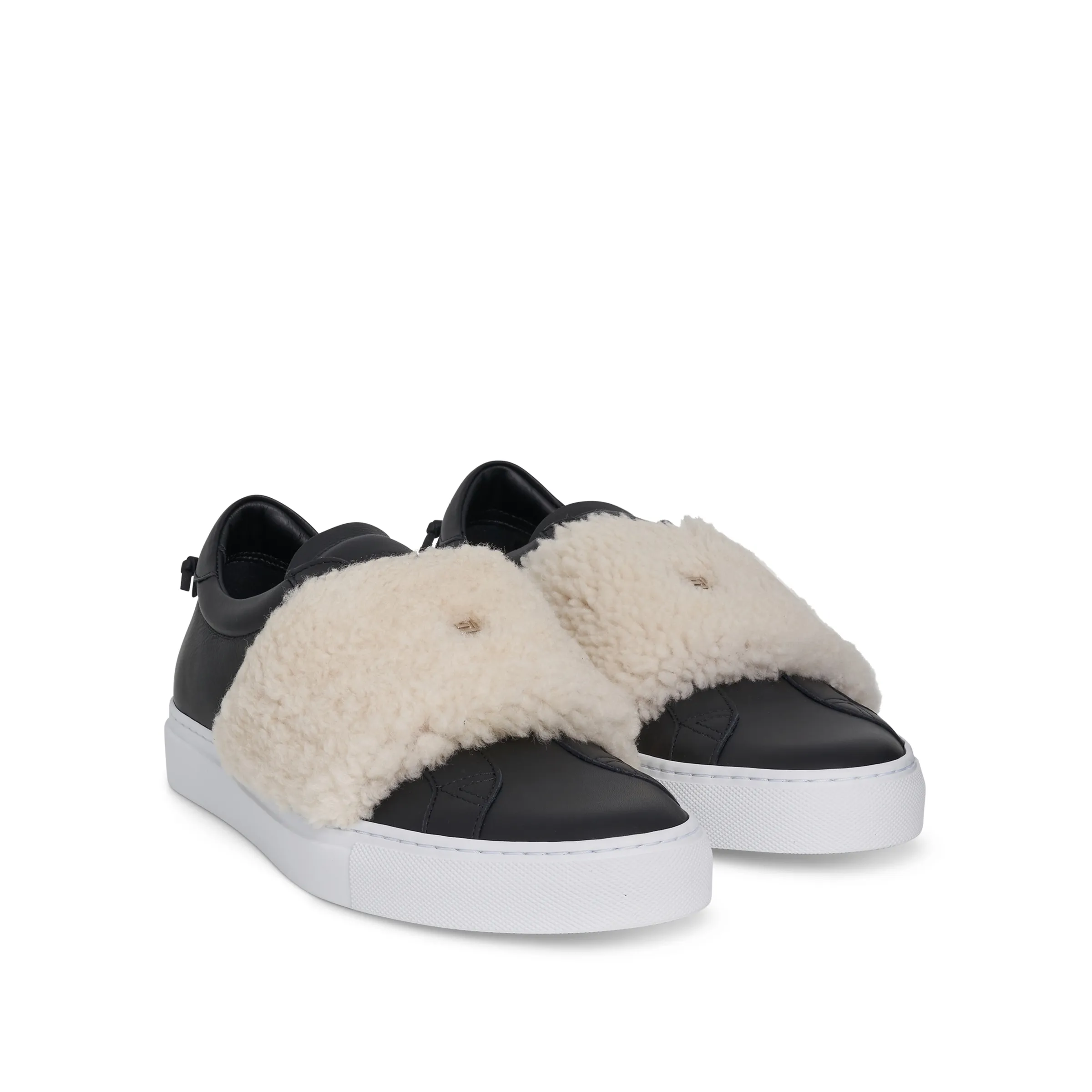 Urban Street Elastic Band Sneaker in Black/Natural sold by MARAIS product image thumbnail 2
