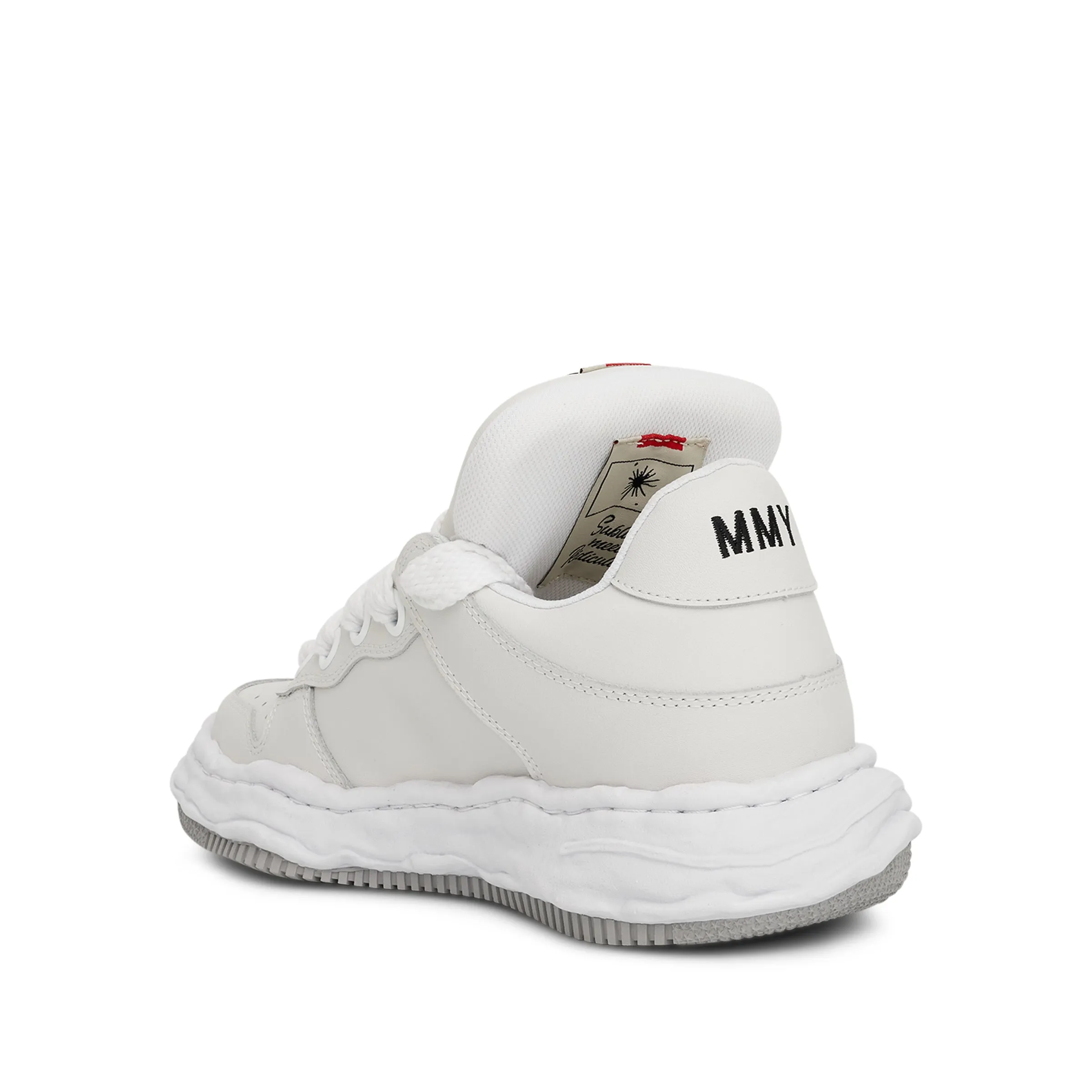 Wayne OG Puffer Sneaker in White sold by MARAIS product image thumbnail 3
