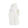 Sleeveless Logo Hoodie in Stone White sold by MARAIS