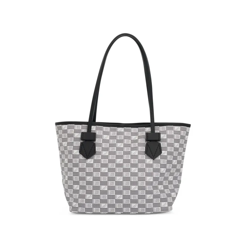 Saint Tropez Tote PM in White/Milk sold by MARAIS