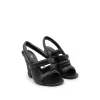 Horn 4G Slingback Sandal 105 in Black sold by MARAIS