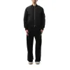 Back Logo MA-1 Jacket in Black sold by MARAIS