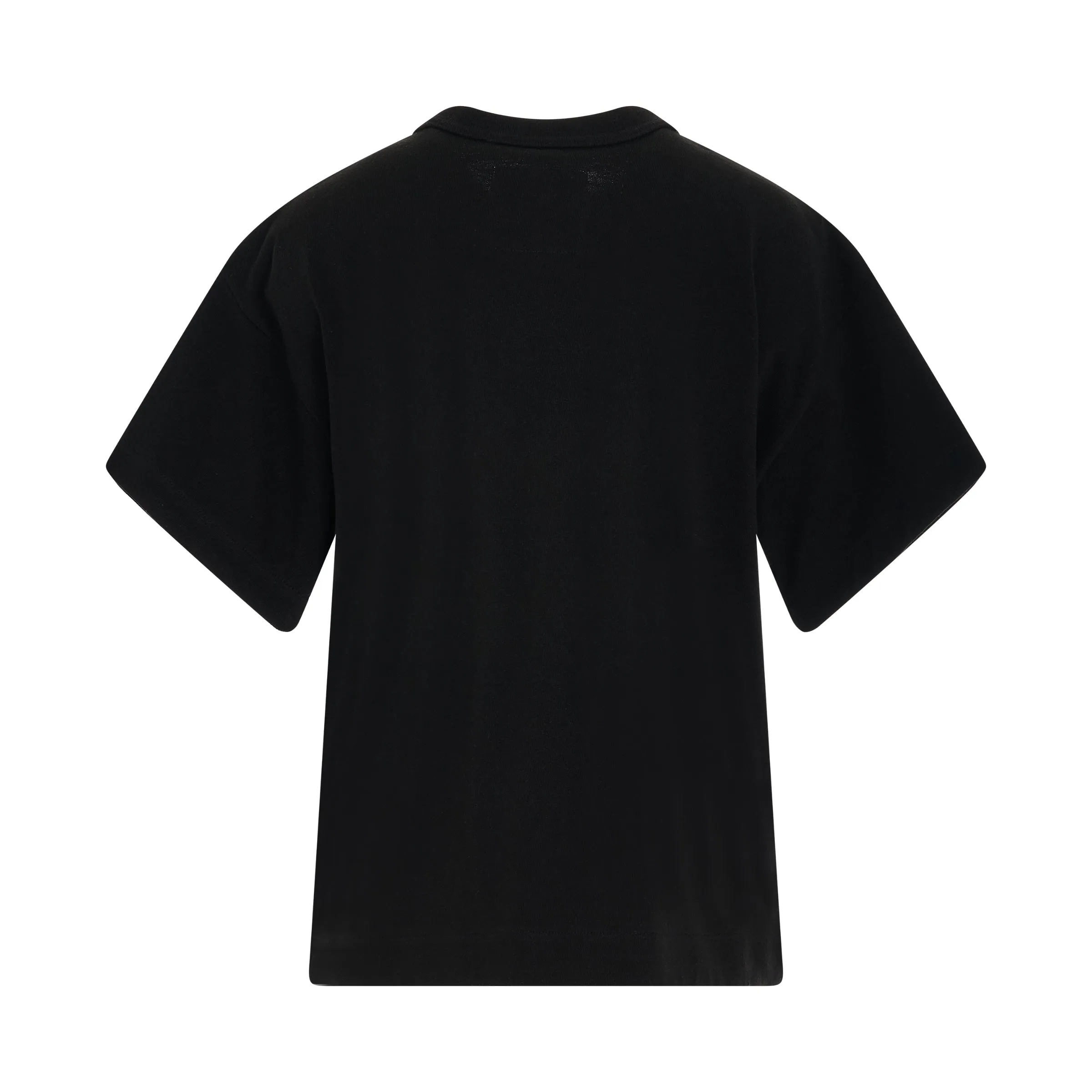 Women S Cotton Jersey T-Shirt in Black sold by MARAIS product image thumbnail 4