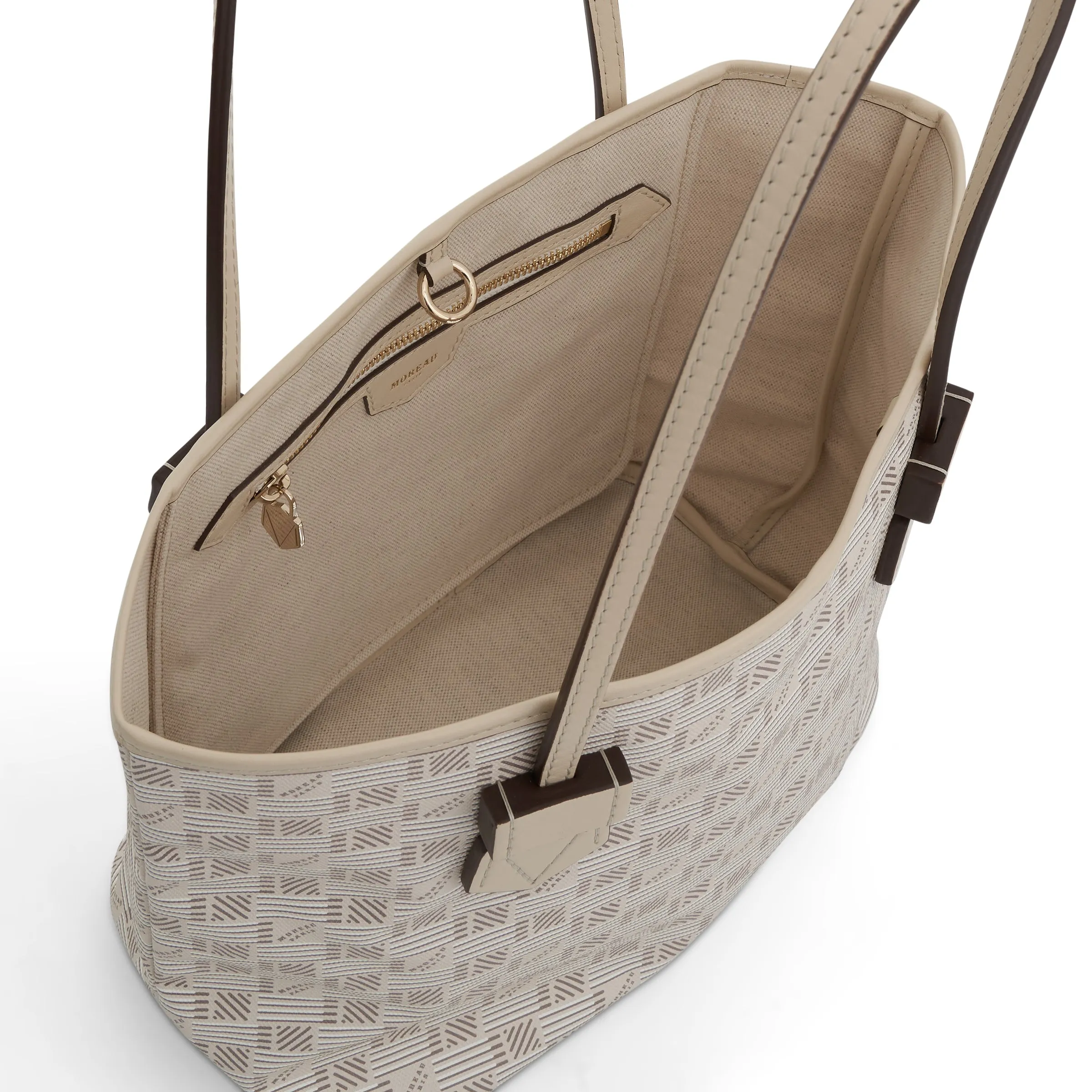 Saint Tropez Tote PM in Milk sold by MARAIS product image thumbnail 4