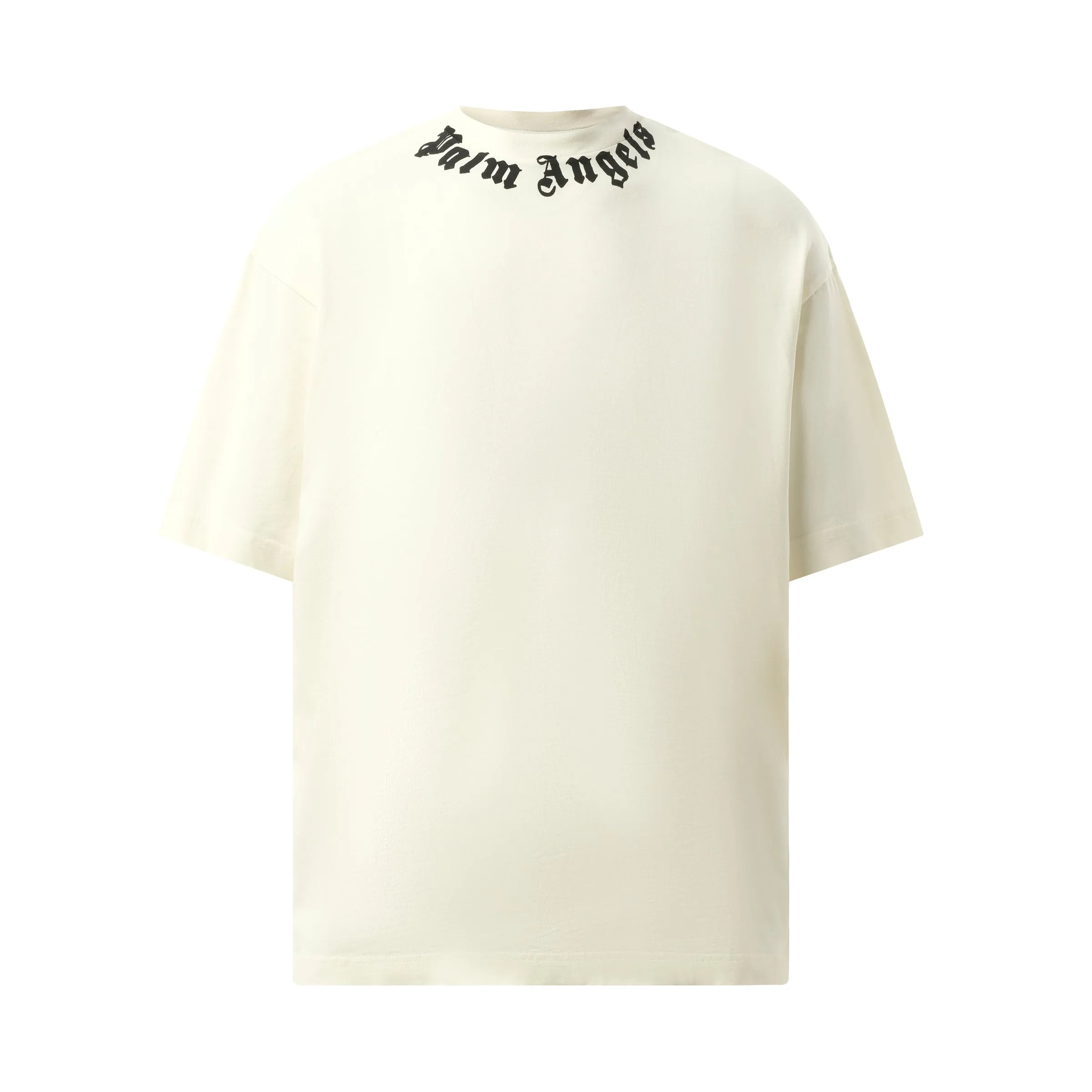 Neck Logo T-Shirt In Off White/Black sold by MARAIS product image thumbnail 2