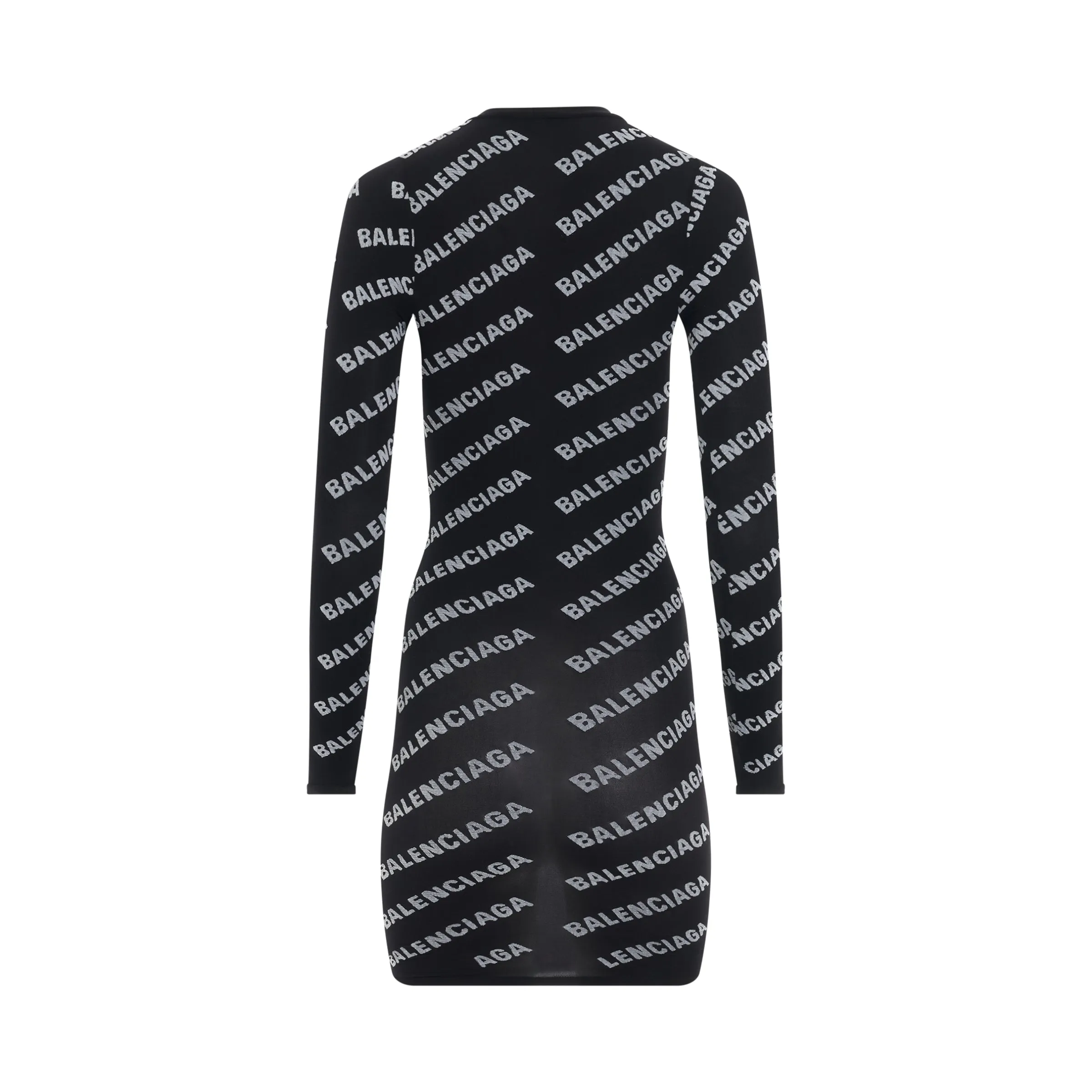 Allover Logo Dress in Black sold by MARAIS product image thumbnail 4