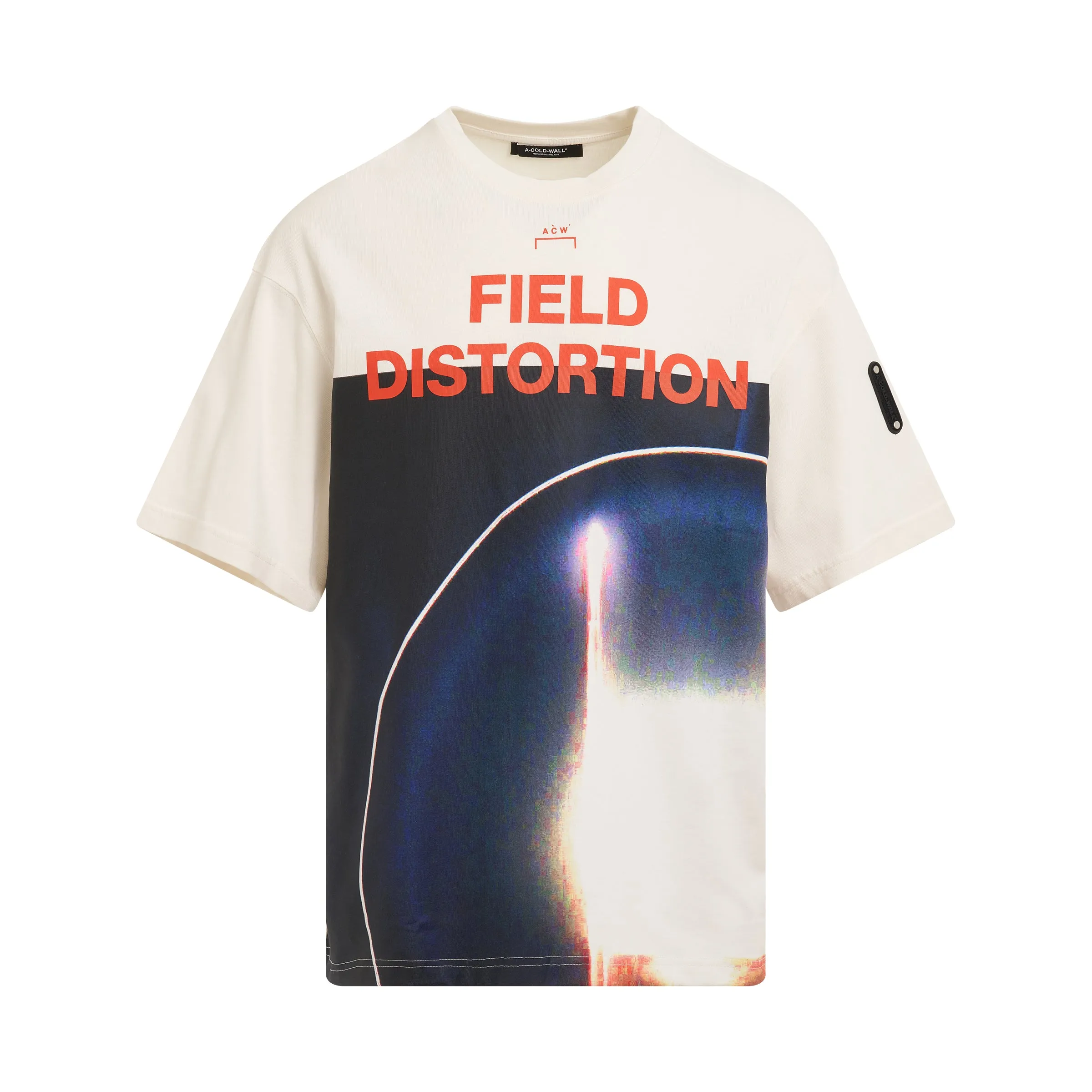 Field Distortion T-Shirt in Stone sold by MARAIS
