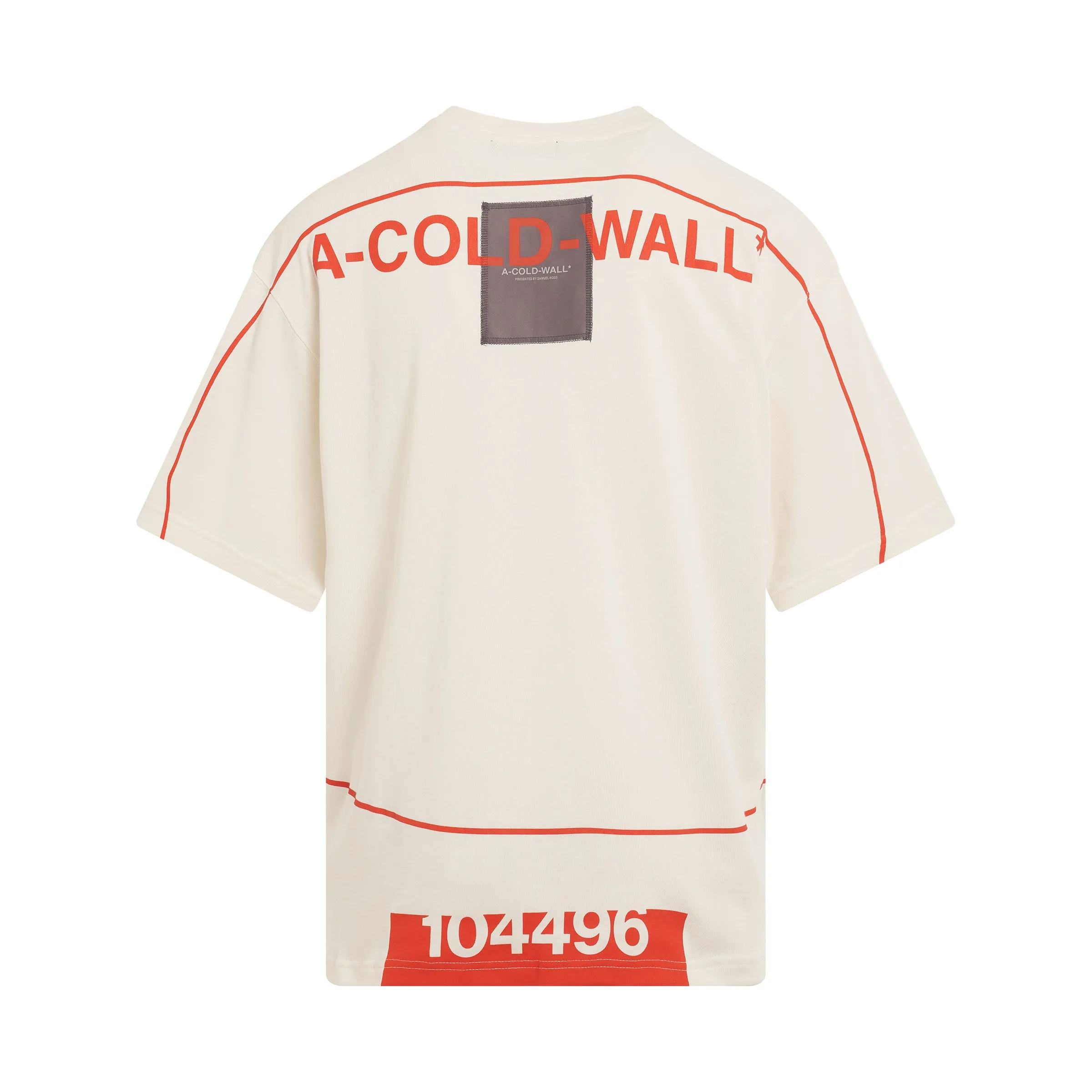 Field Distortion T-Shirt in Stone sold by MARAIS product image thumbnail 4