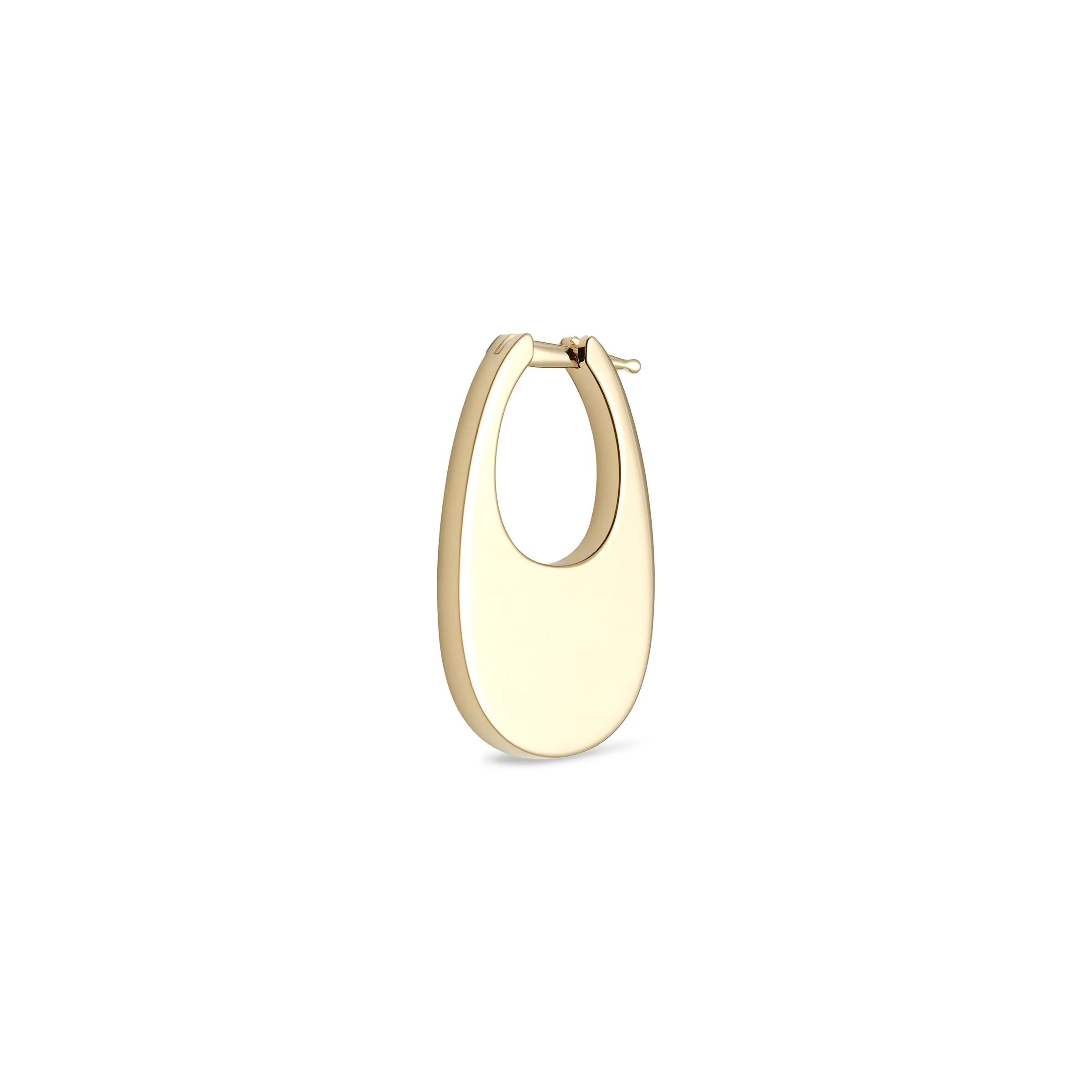 Medium Swipe Earring in Gold sold by MARAIS product image thumbnail 2