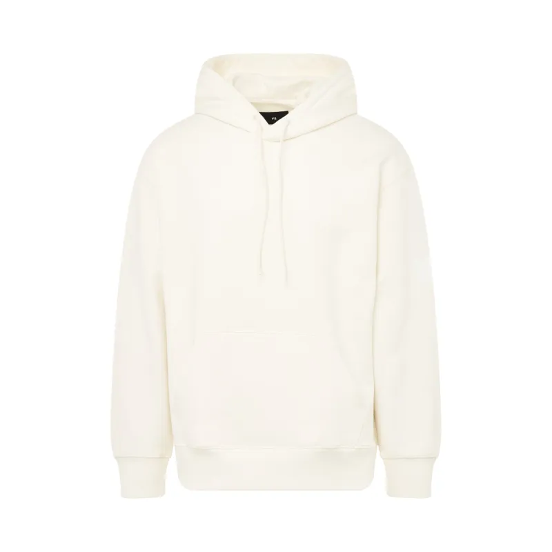 Organic Cotton Terry Hoodie in Off White sold by MARAIS